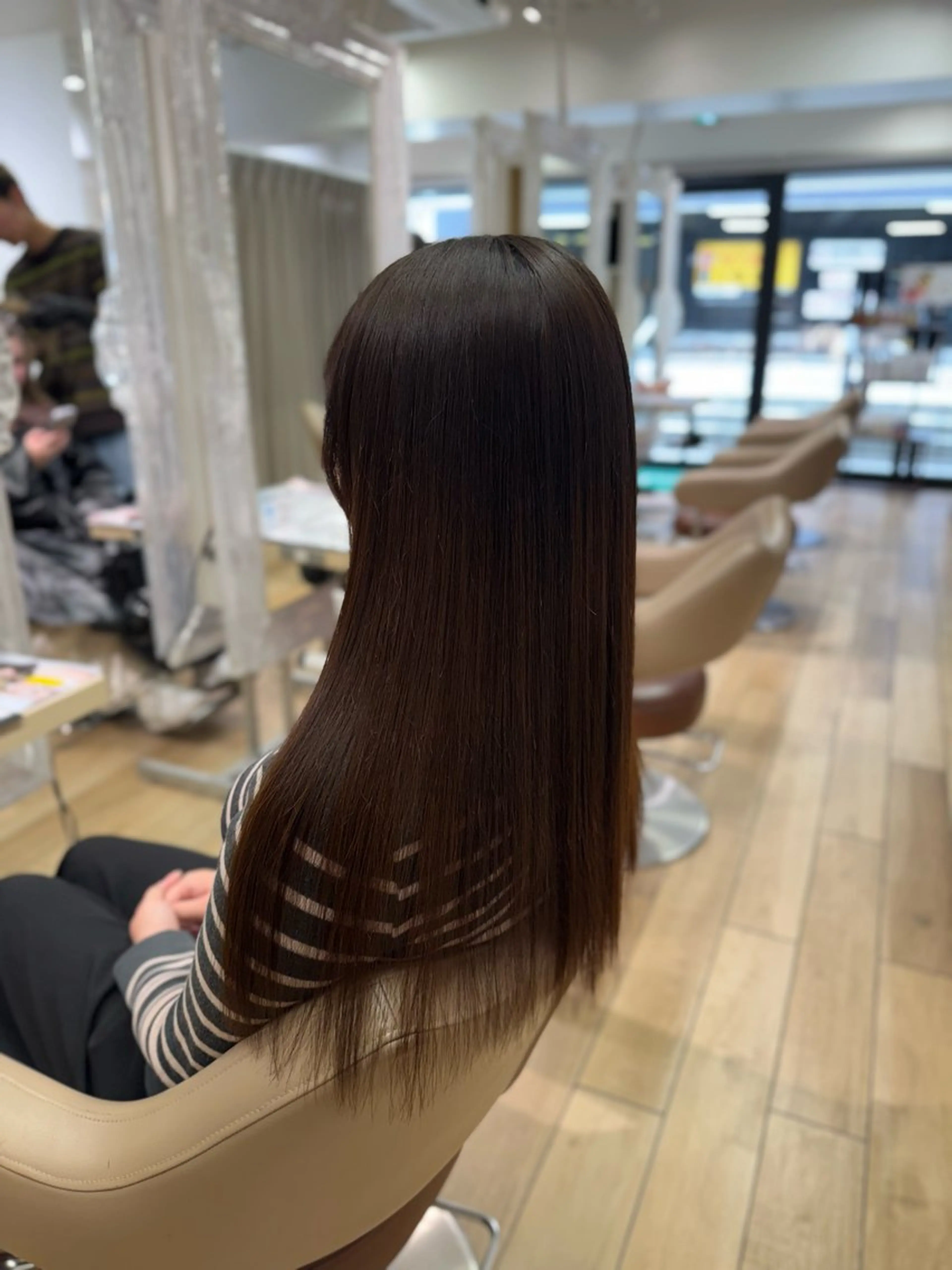 パーマ 縮毛矯正 田村 真菜のヘアスタイル