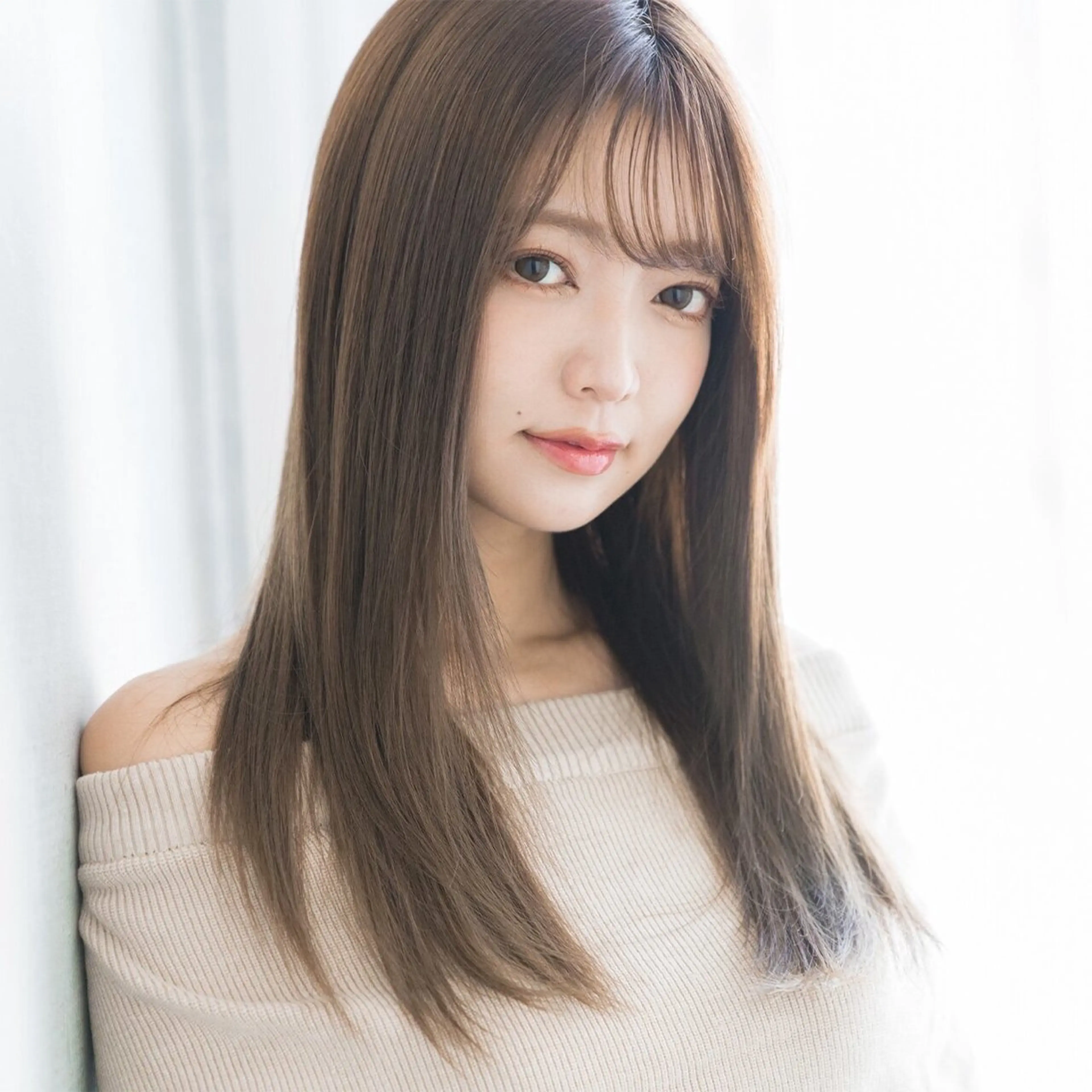 セミロング カット 縮毛矯正 トリートメント 髙橋明衣 /tocca船橋北口のヘアスタイル