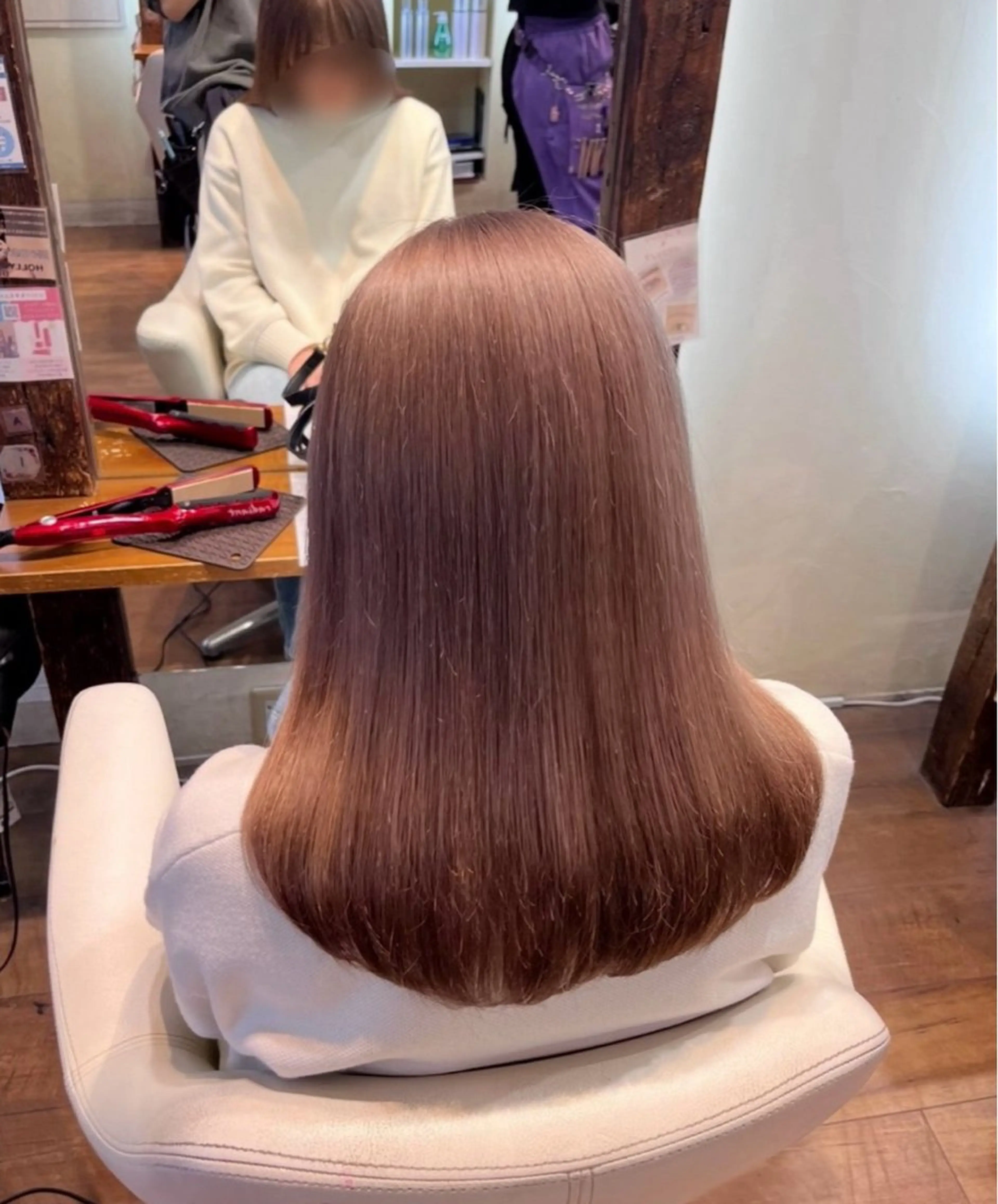 « メンテナンス🪽» カット+CMCトリートメントロング、ミディアム、ボブスタイルのみの写真