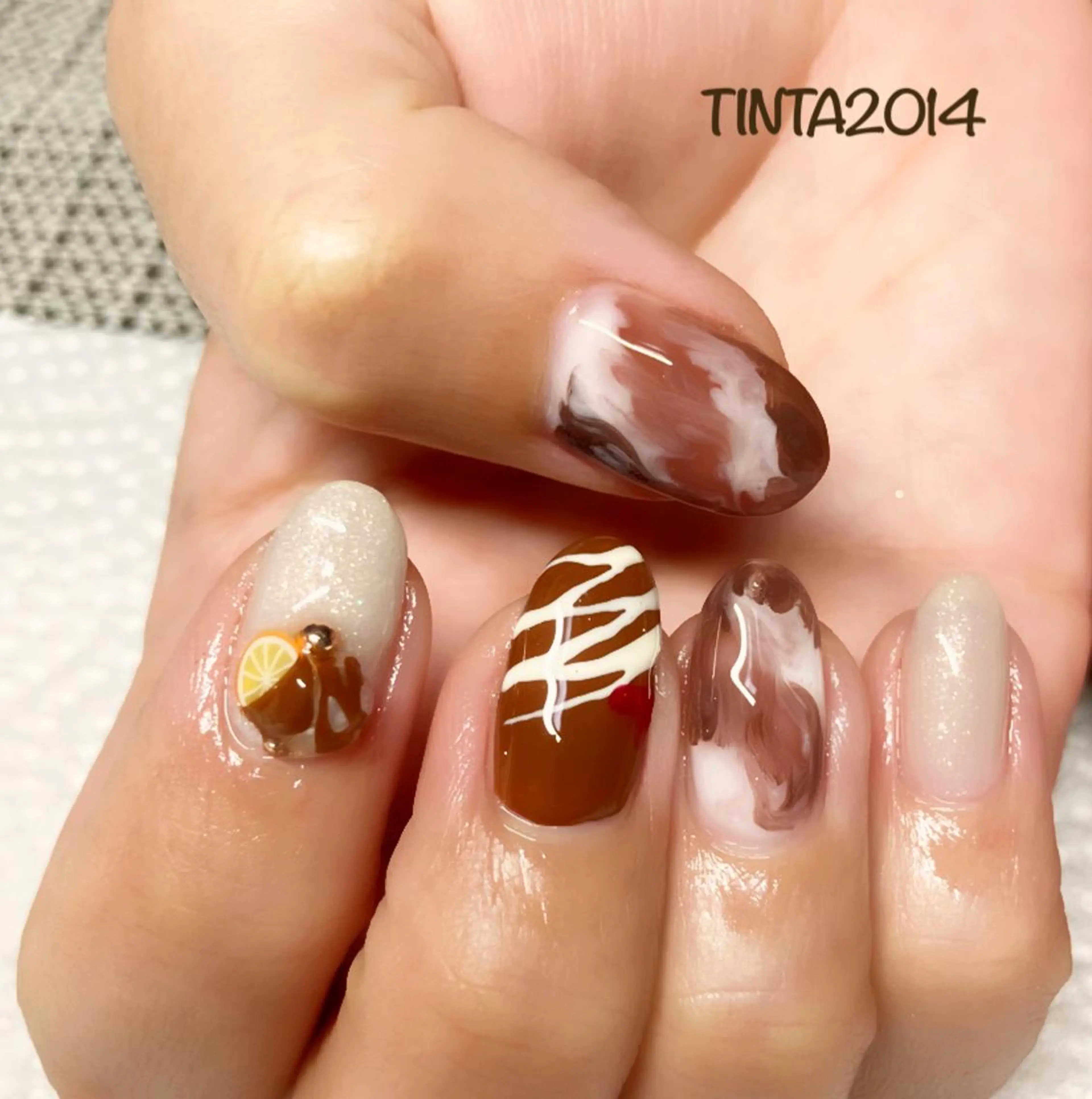 ネイル アートネイル ハンドネイル ネイルサロン ティンタ所属・馬場 典子のネイルデザイン