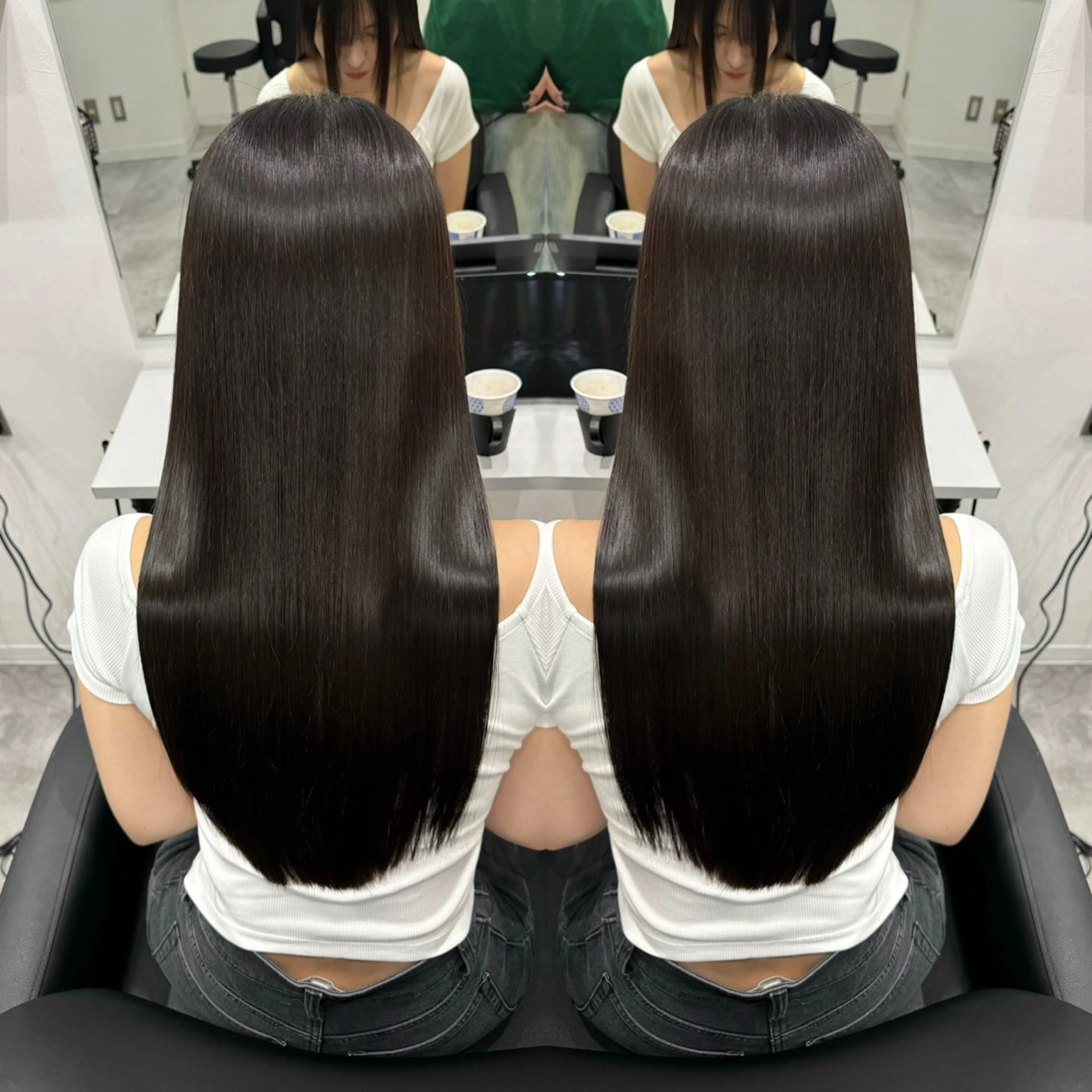 カット ヘアカラー トリートメント 💎レイヤーカット× 髪質改善💎後藤陸のヘアスタイル