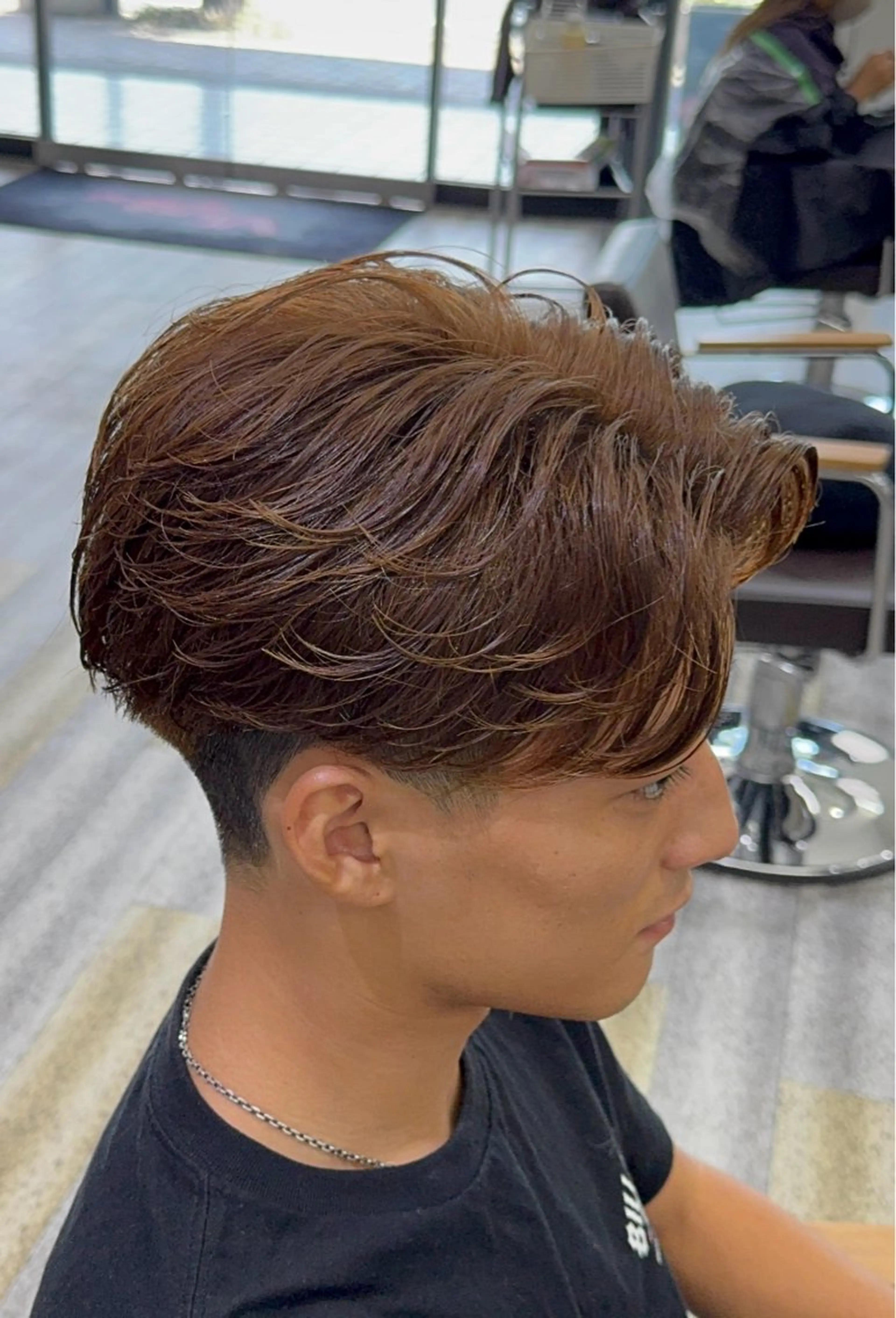 ショート パーマ メンズ メンズパーマ カット パーマ 【メンズ特化】岩瀬 武【メンズパーマ】のヘアスタイル