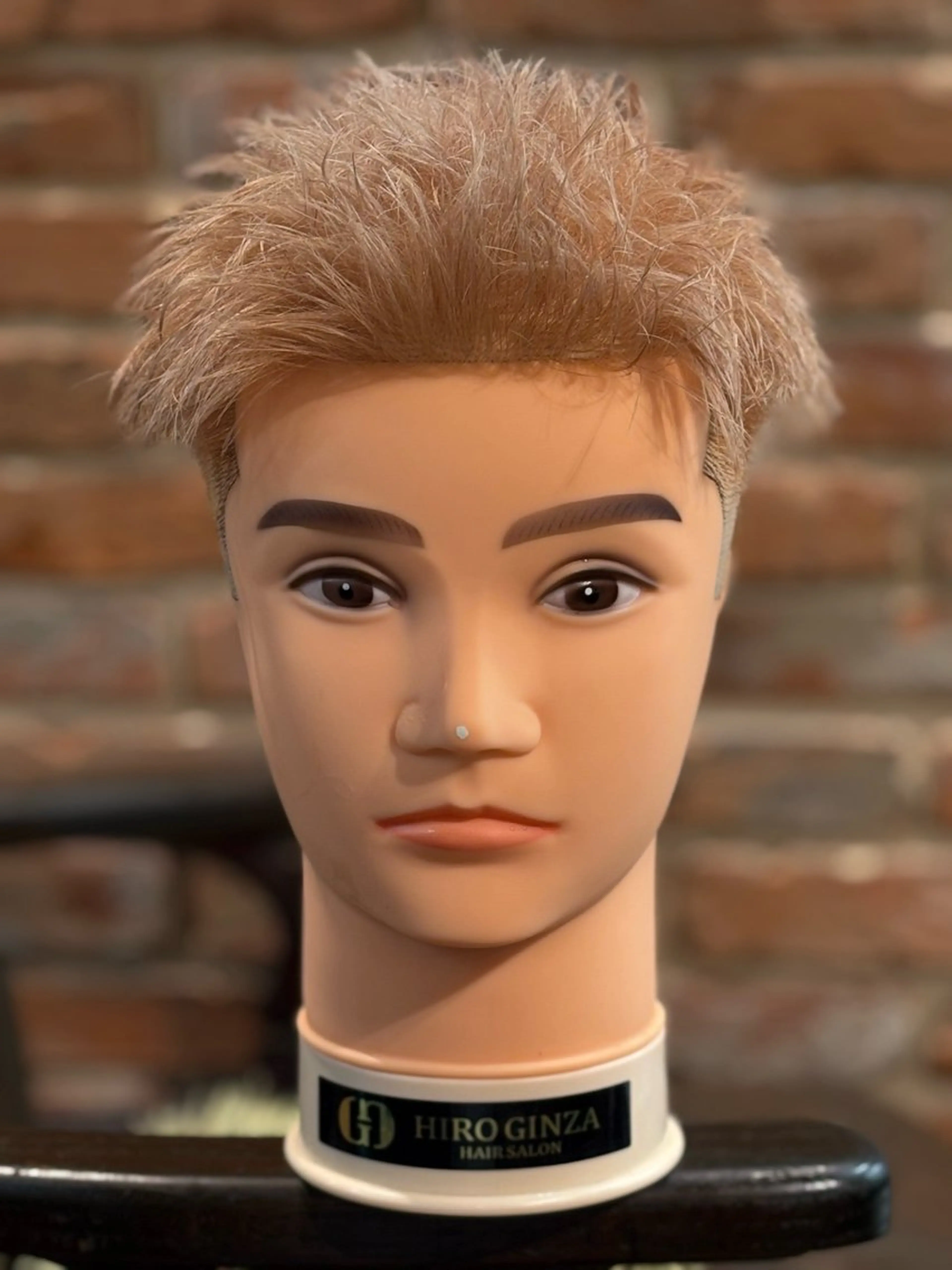 ショート カラー メンズ メンズハイトーン ハイトーンカラー YUUKA /barber/床屋のヘアスタイル