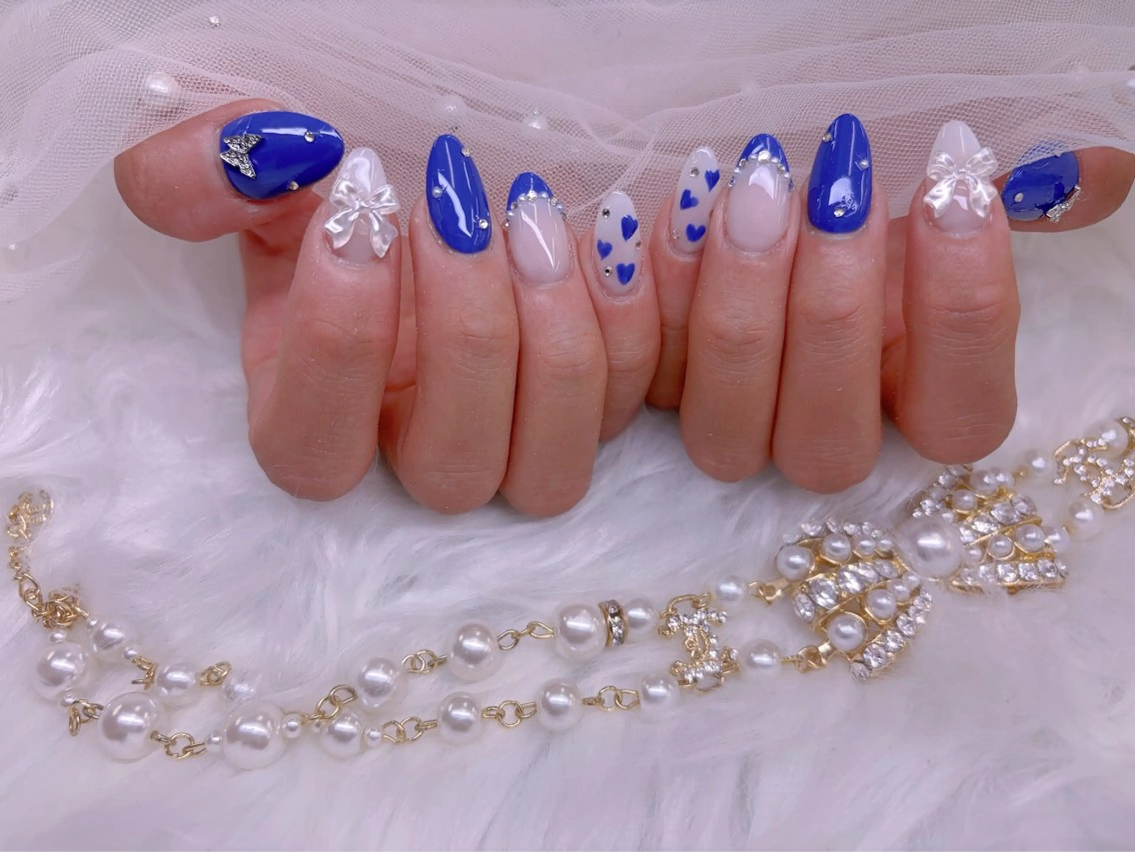 ネイル U・mi  nail salon【長さ出し/パラジェル/持ち込み/定額ネイル/学割U24】所属・Uminail ゆうゆうのネイルデザイン