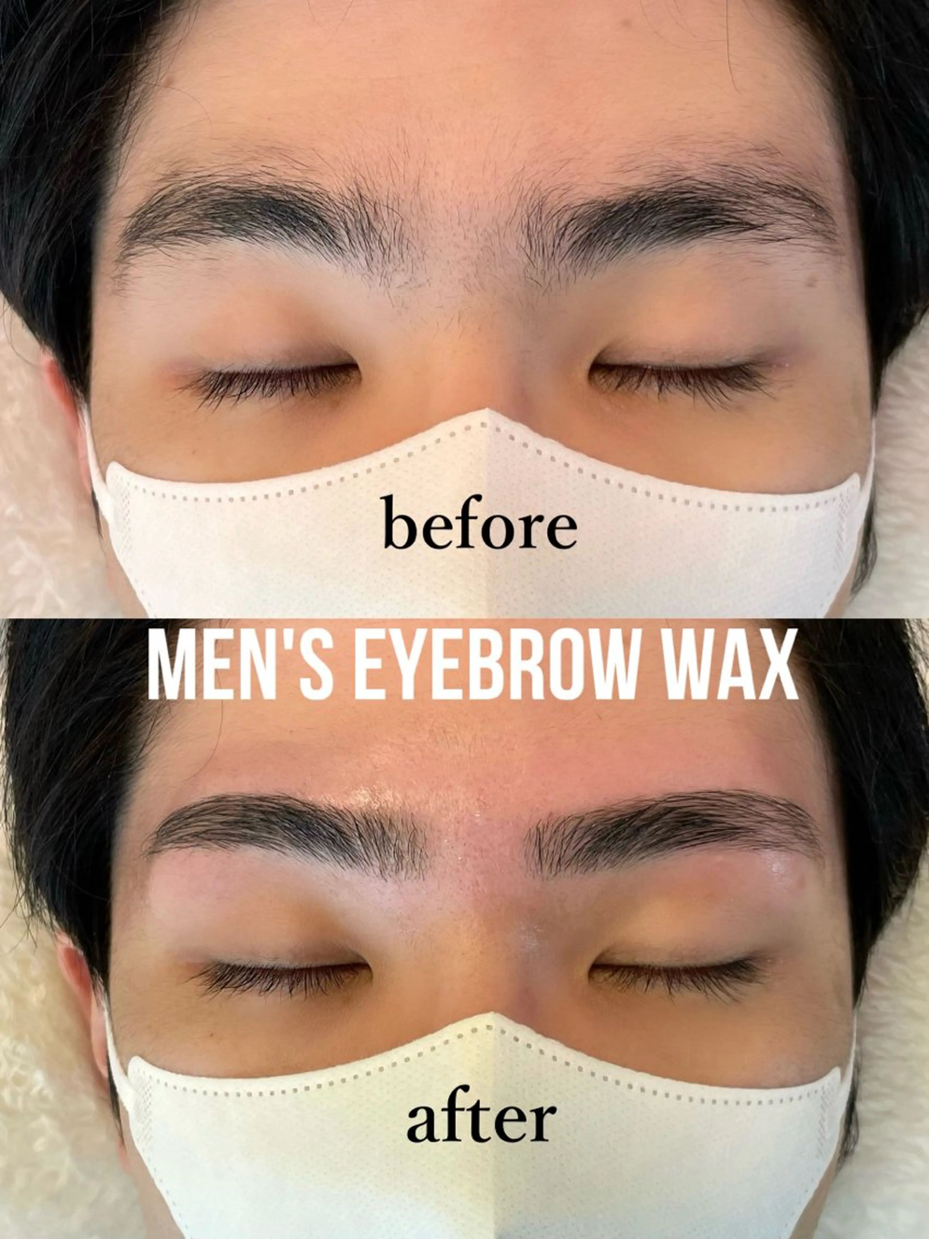 アイブロウ ワックス脱毛 眉カット olu 美甘 カレンのマツエク・マツパデザイン