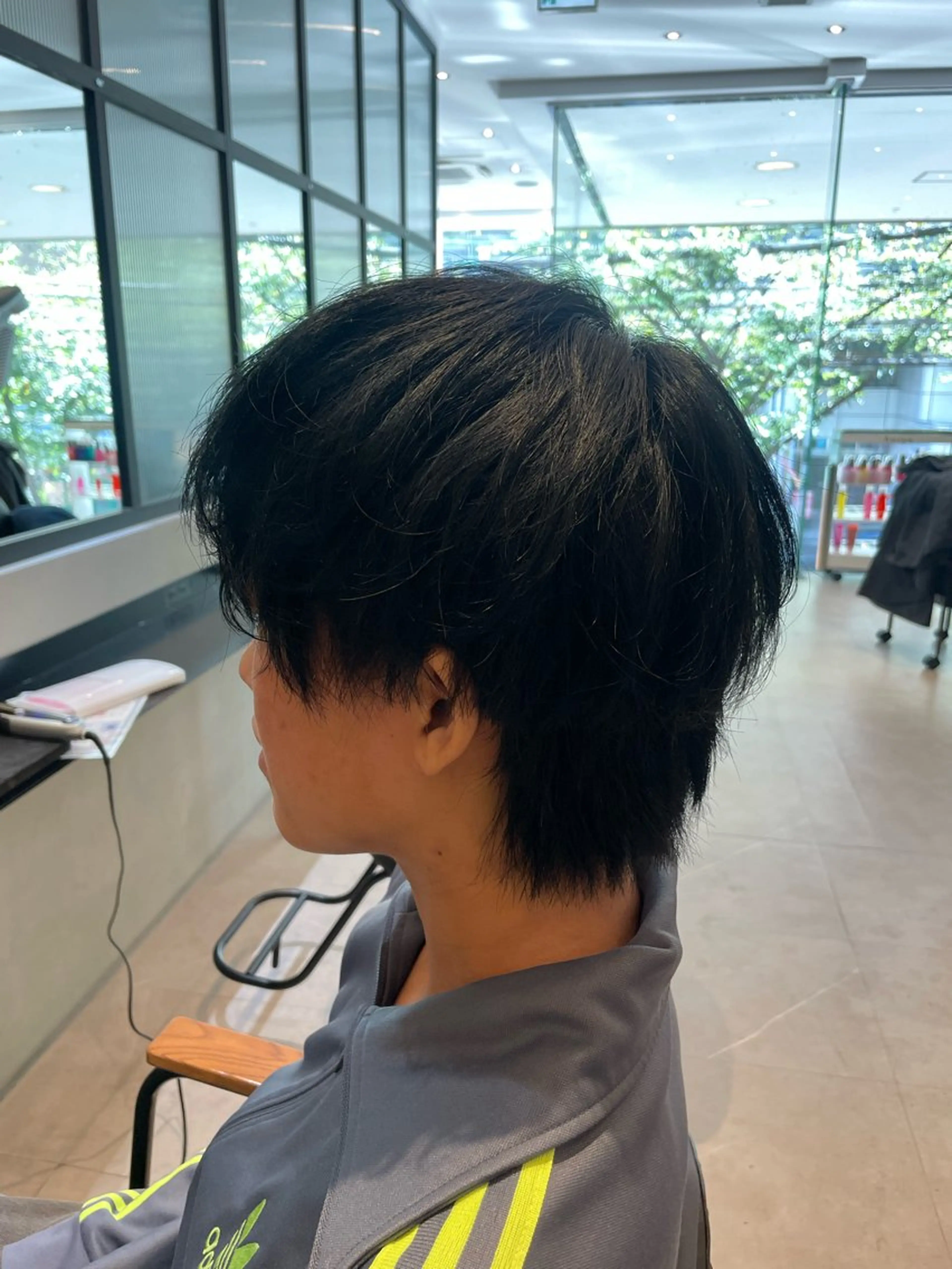 カラー メンズ オリーブカラー🫒/ 透明感カラー/みゆのヘアスタイル