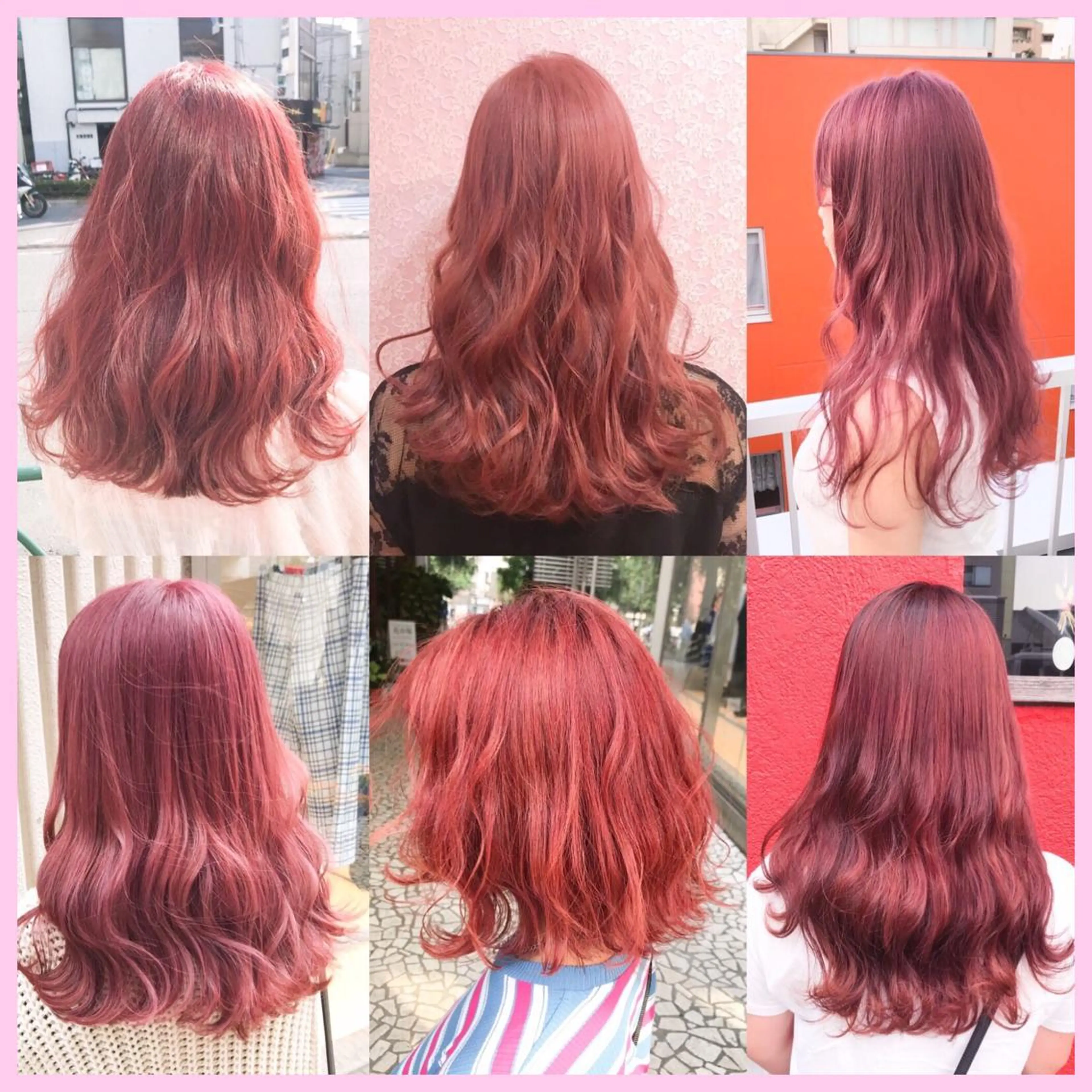 カラー SHIN/レイヤー カット×クロスパーマのヘアスタイル