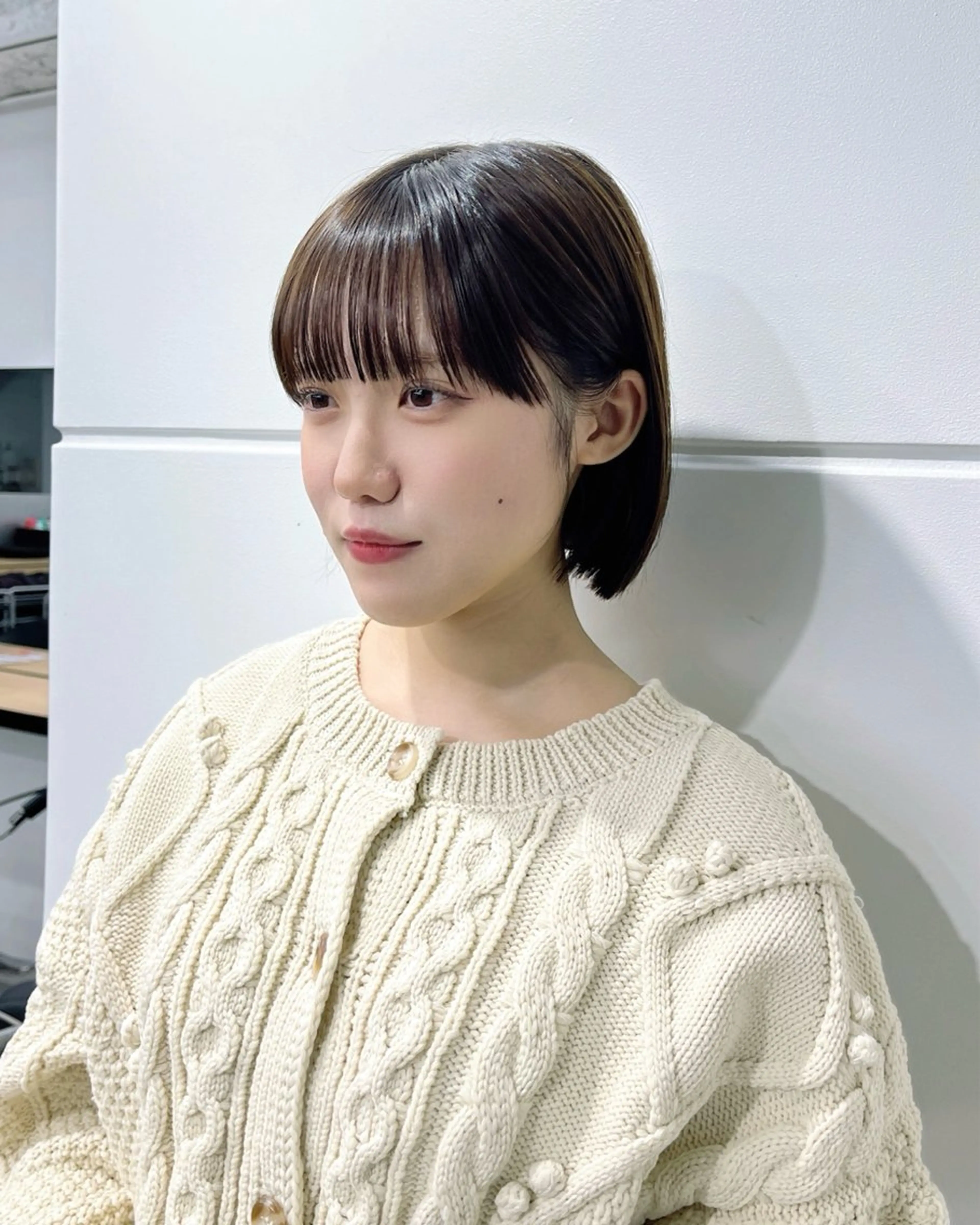 ショート 縮毛矯正/ハイトーン /パーマ/前原汐🎐のヘアスタイル