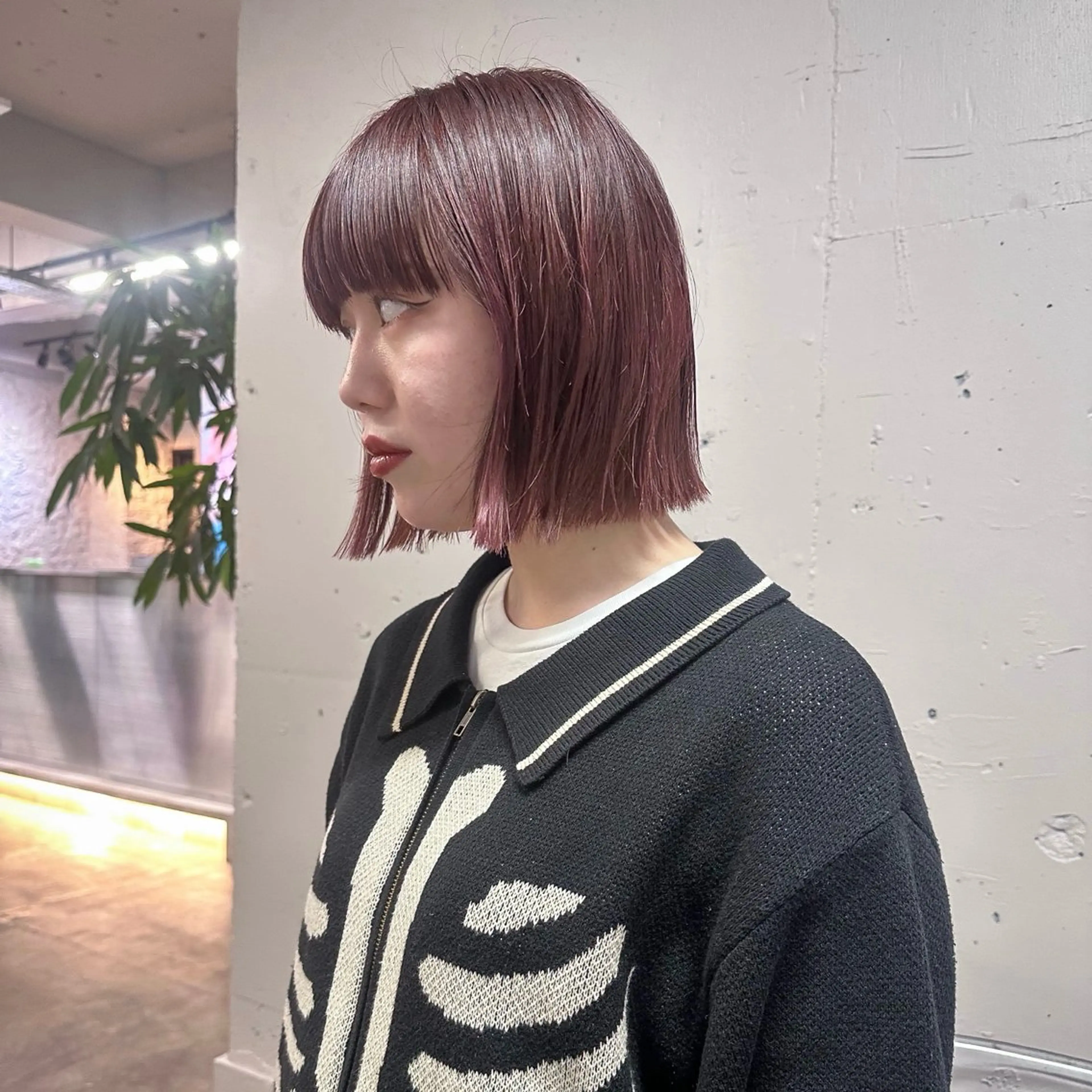 ショート ボブ 外ハネヘア ボブ/顔周りレイヤー 似合わせcut🪽のヘアスタイル