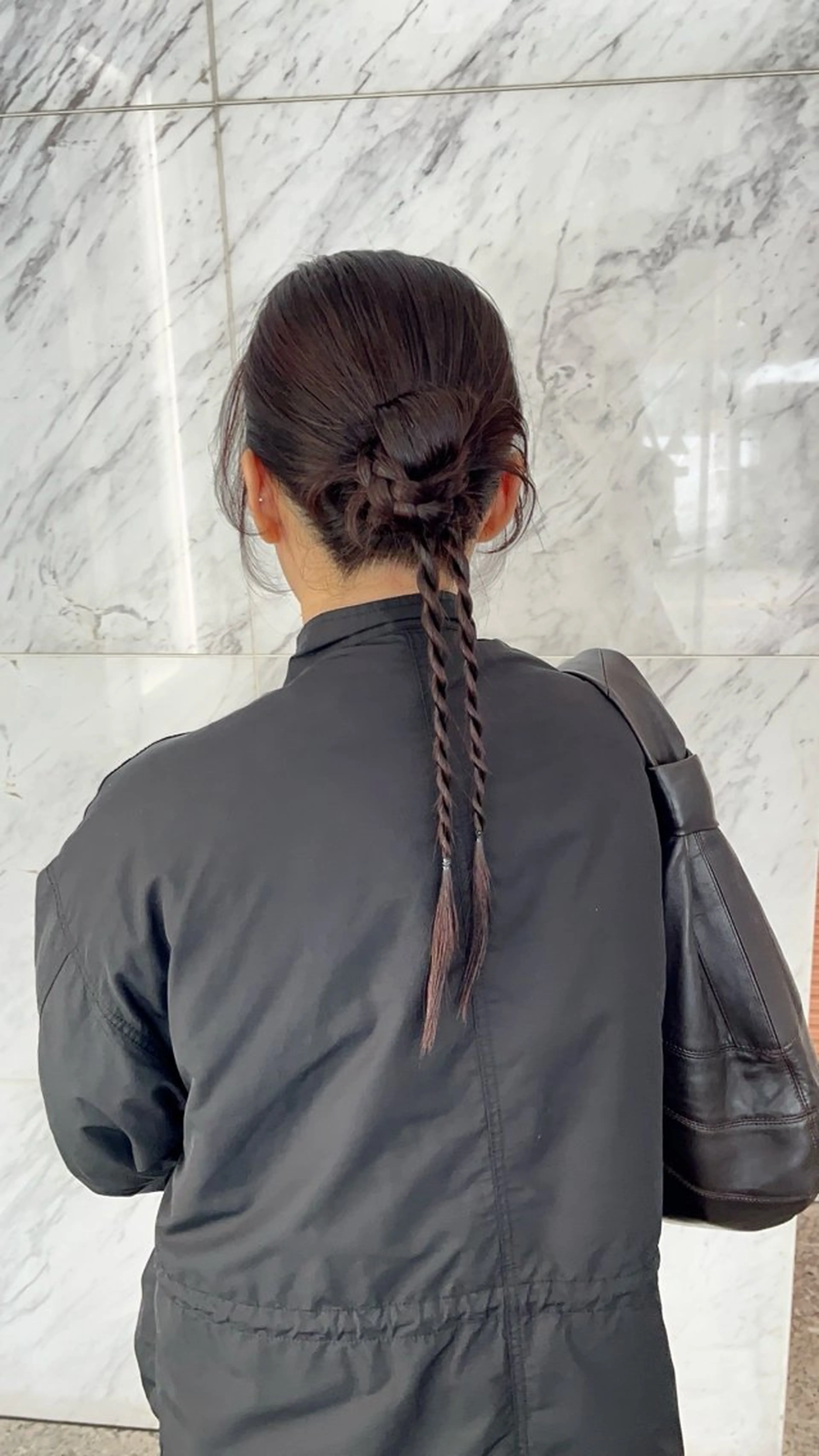 特別な日のヘアセットの写真