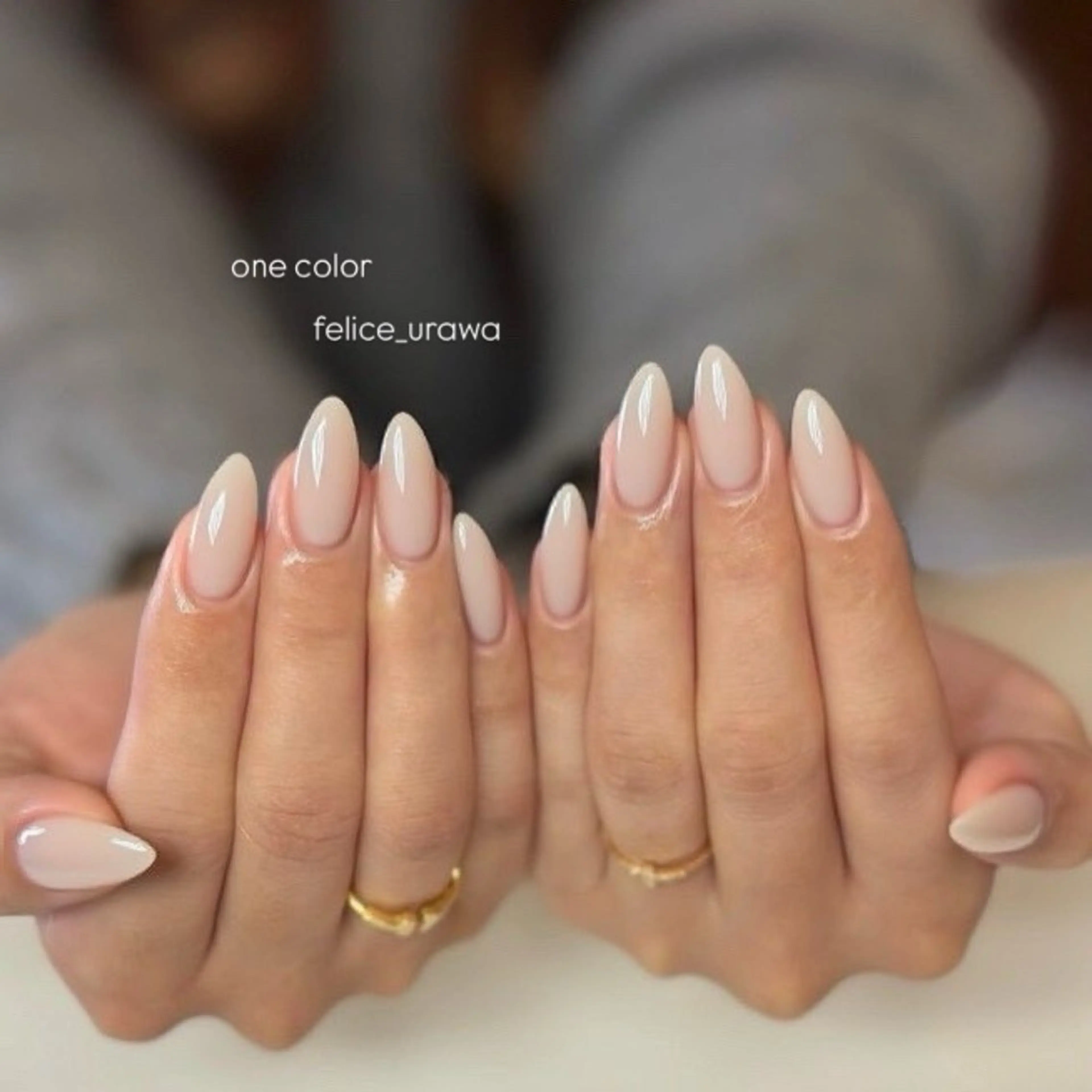 ネイル ワンカラーネイル シンプルネイル ハンドネイル KANA  ︎︎のネイルデザイン