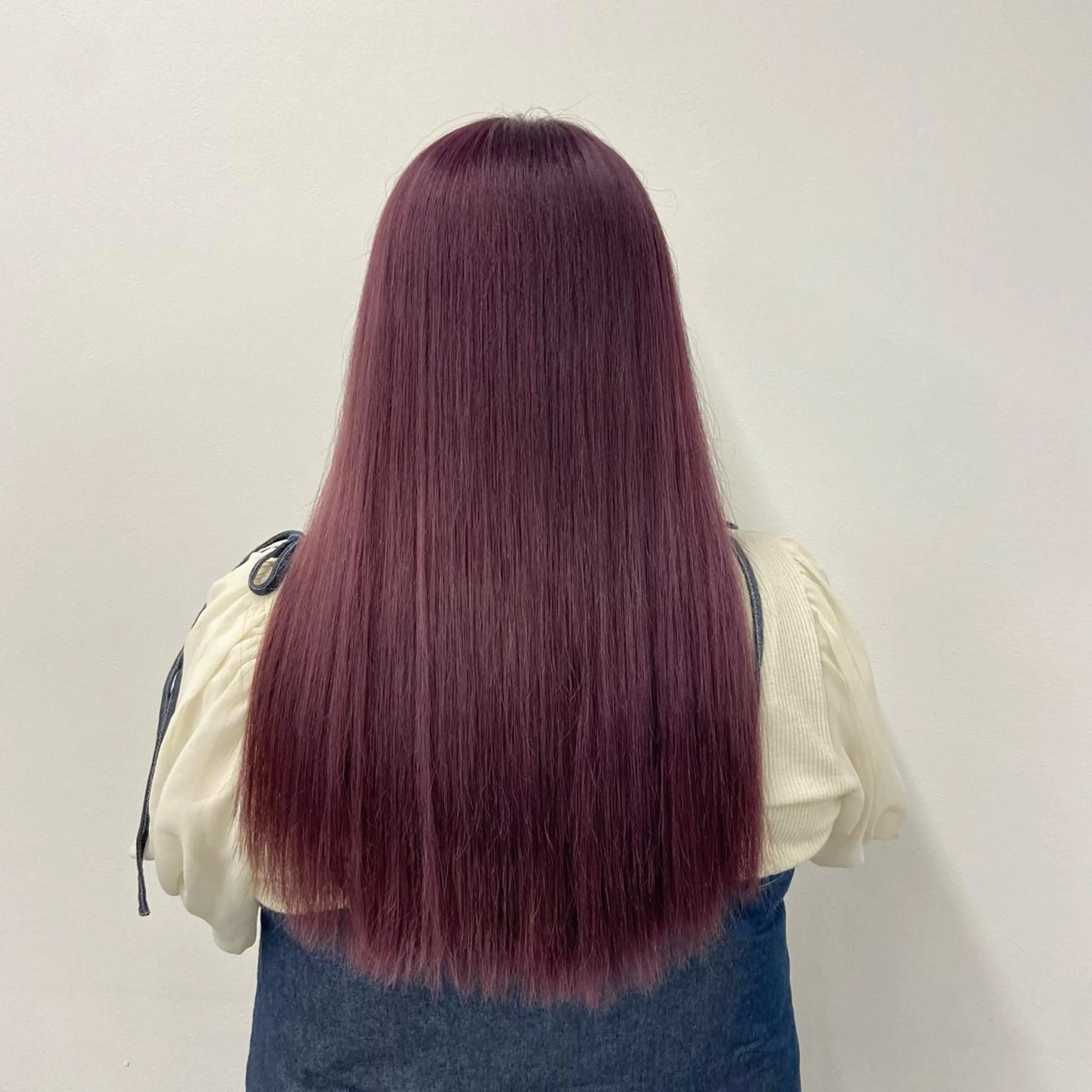 ロング トレンドモテカラー 🩷色落ちまで可愛くのヘアスタイル