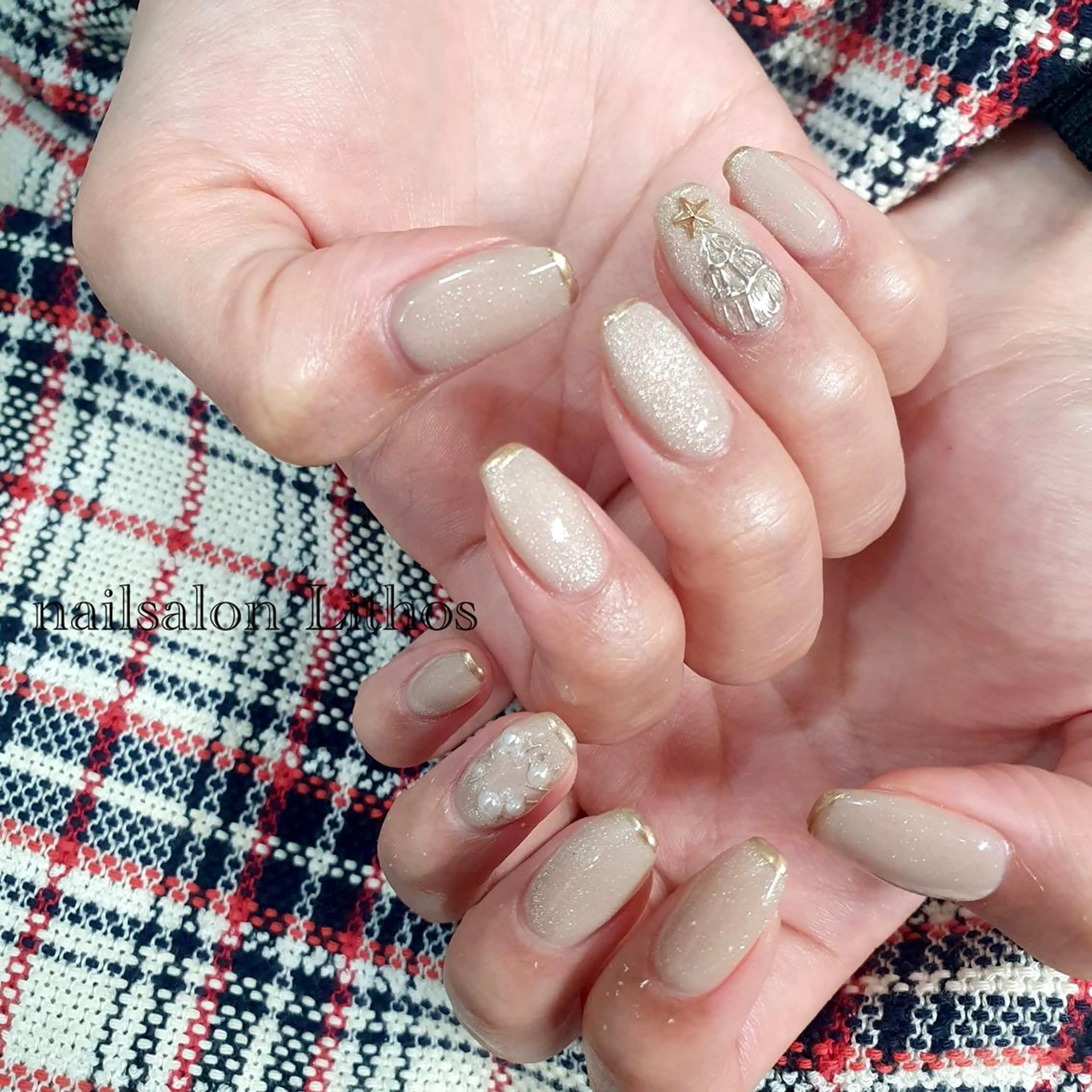 ネイル ハンドネイル nailsalon Lithos所属・nailsalon Recontreのネイルデザイン