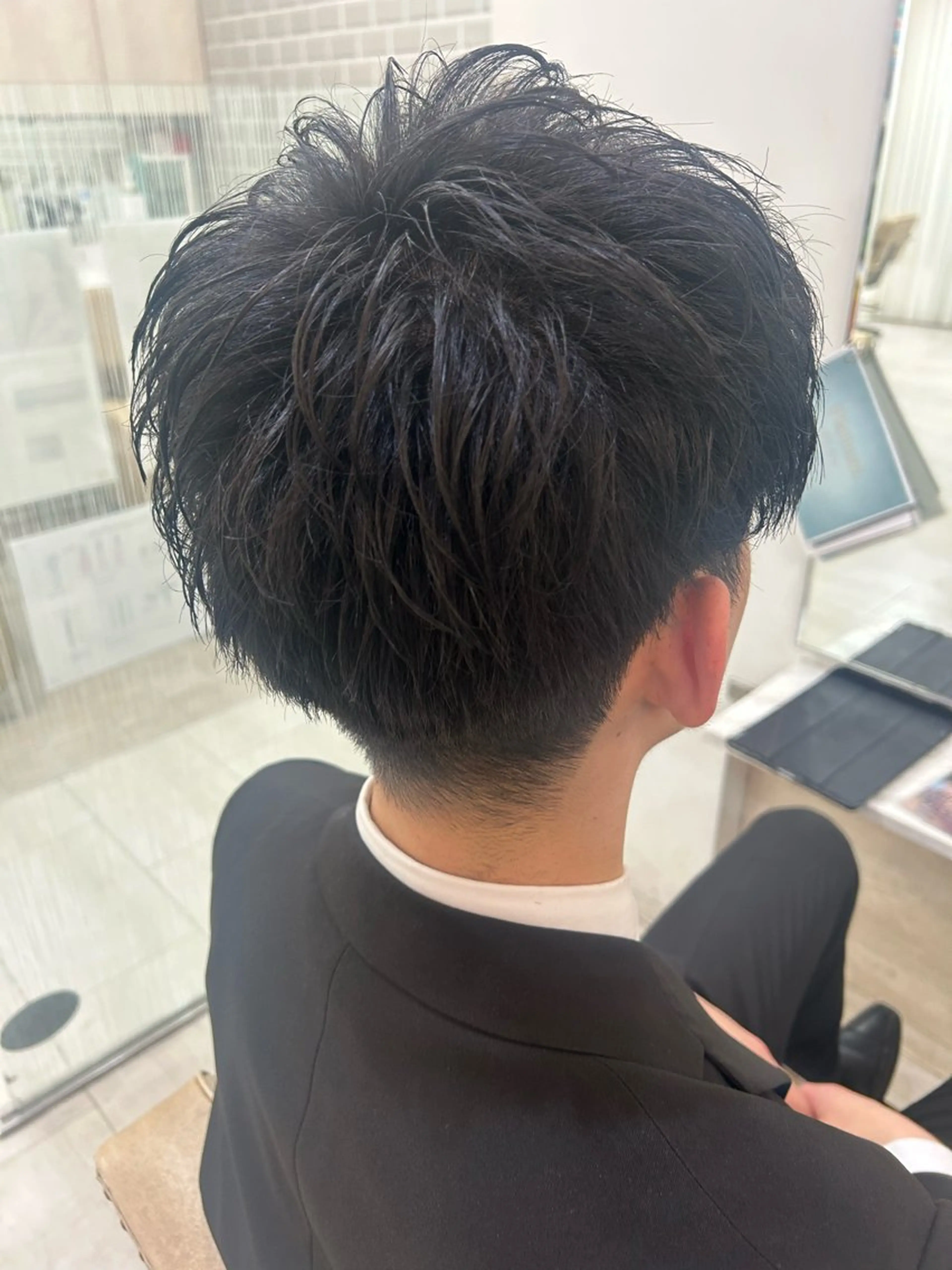 メンズ 栗田 優月のヘアスタイル