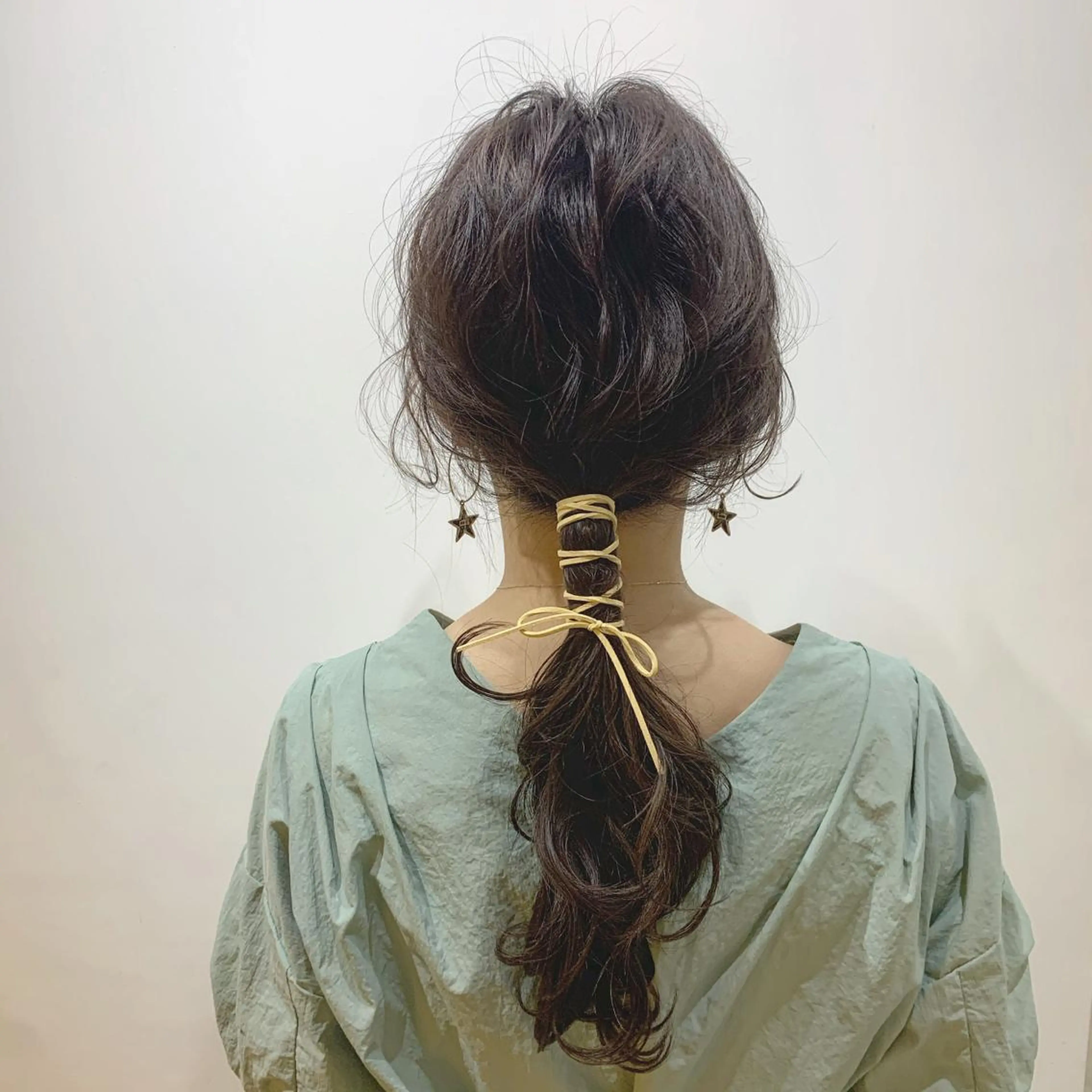 ロング ヘアアレンジ 似合わせ＋韓国カット ニシヤマ　マイのヘアスタイル