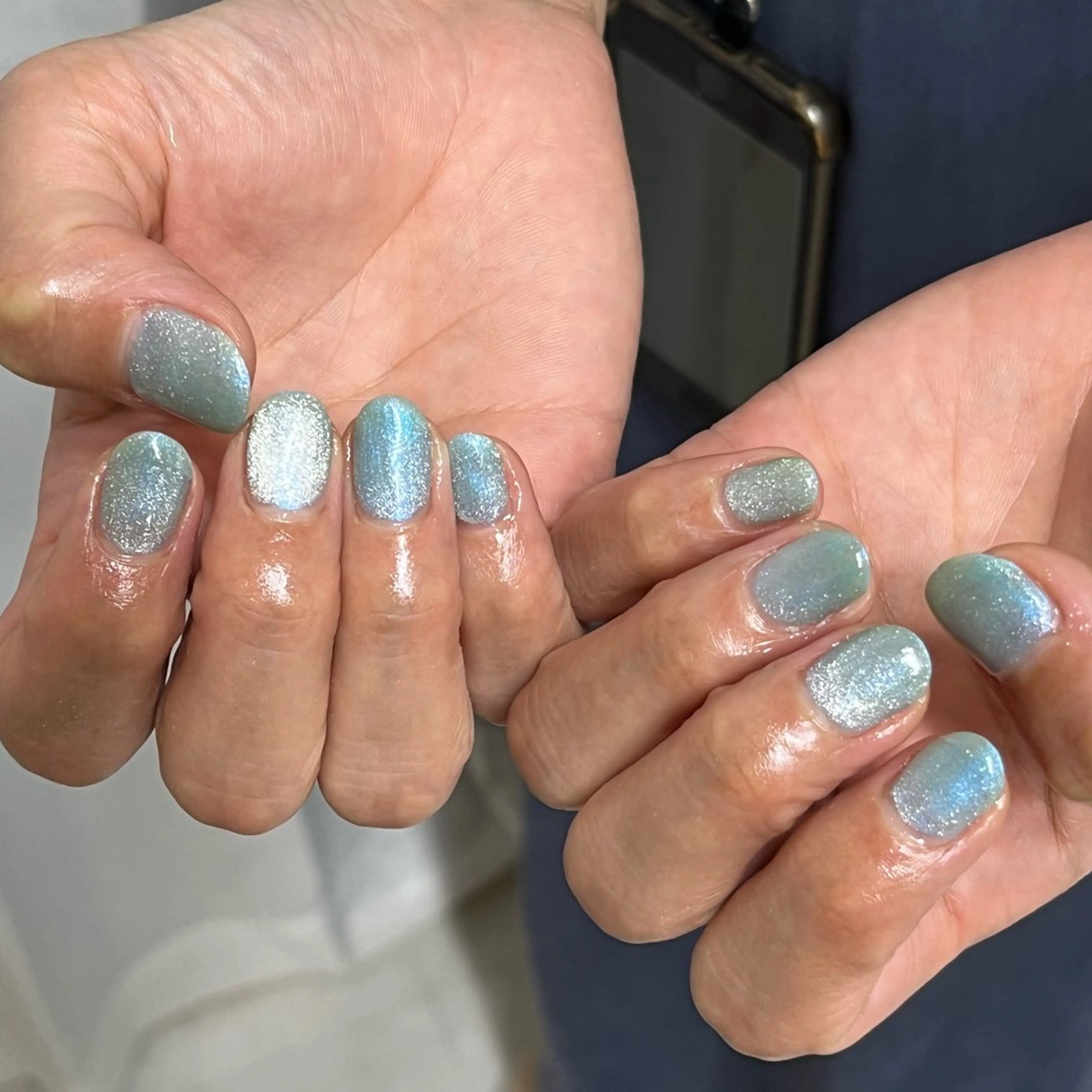 ネイル マグネットネイル ハンドネイル Bianca TORII🌞のネイルデザイン