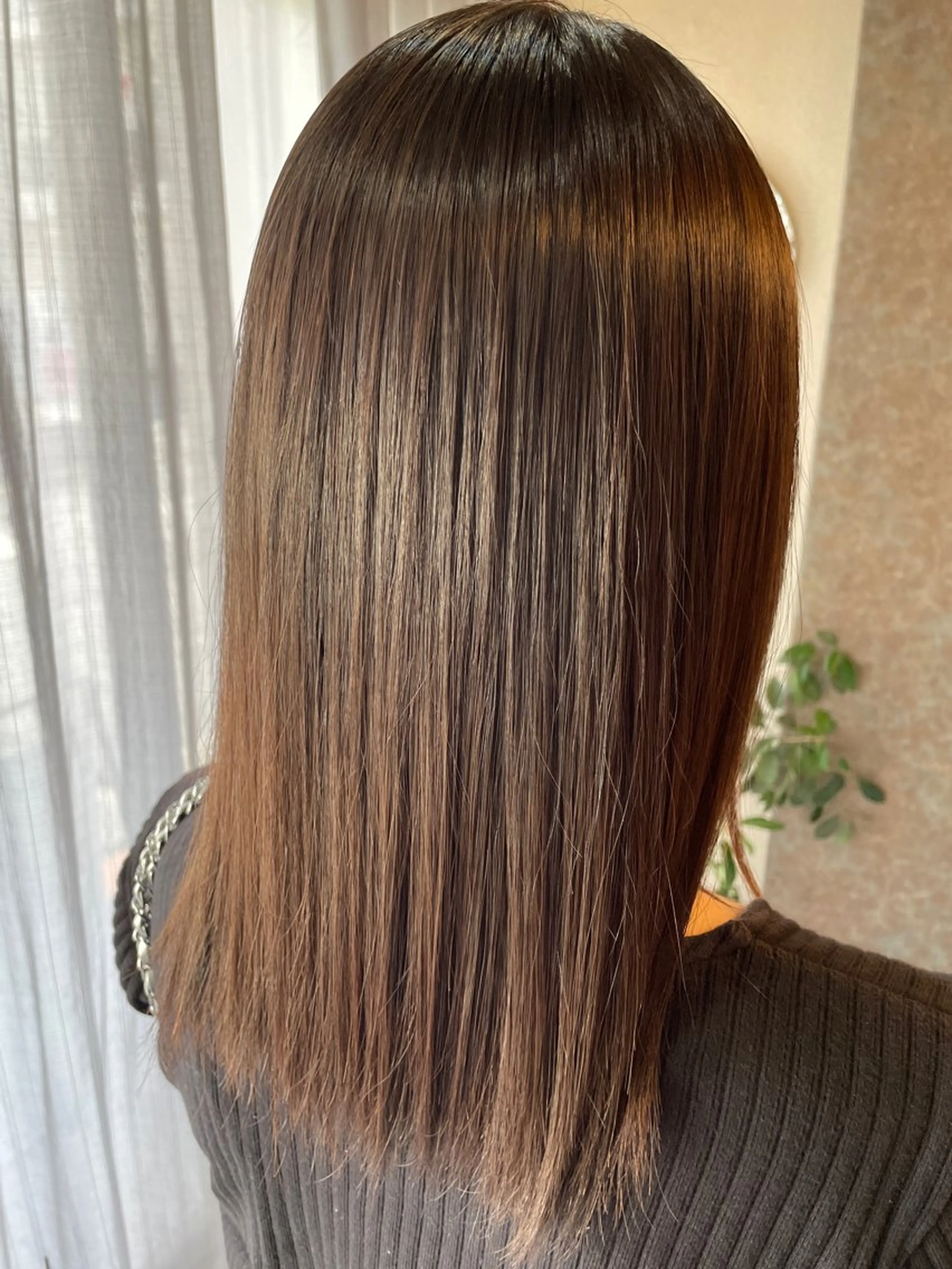 ストレートパーマの写真