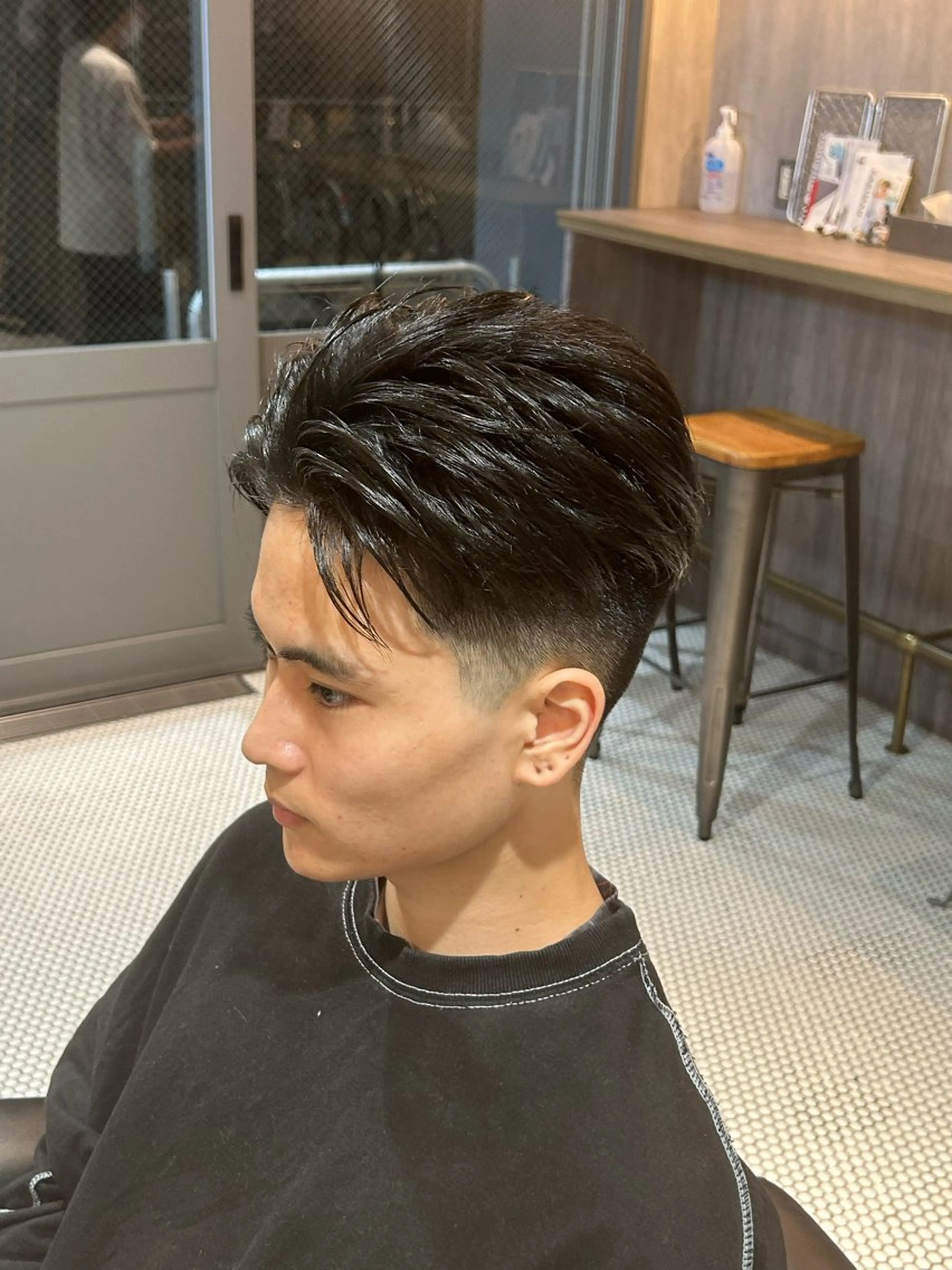 ミディアム CHOP CHOP Barber for gentlemen所属・野畑 颯可のヘアスタイル