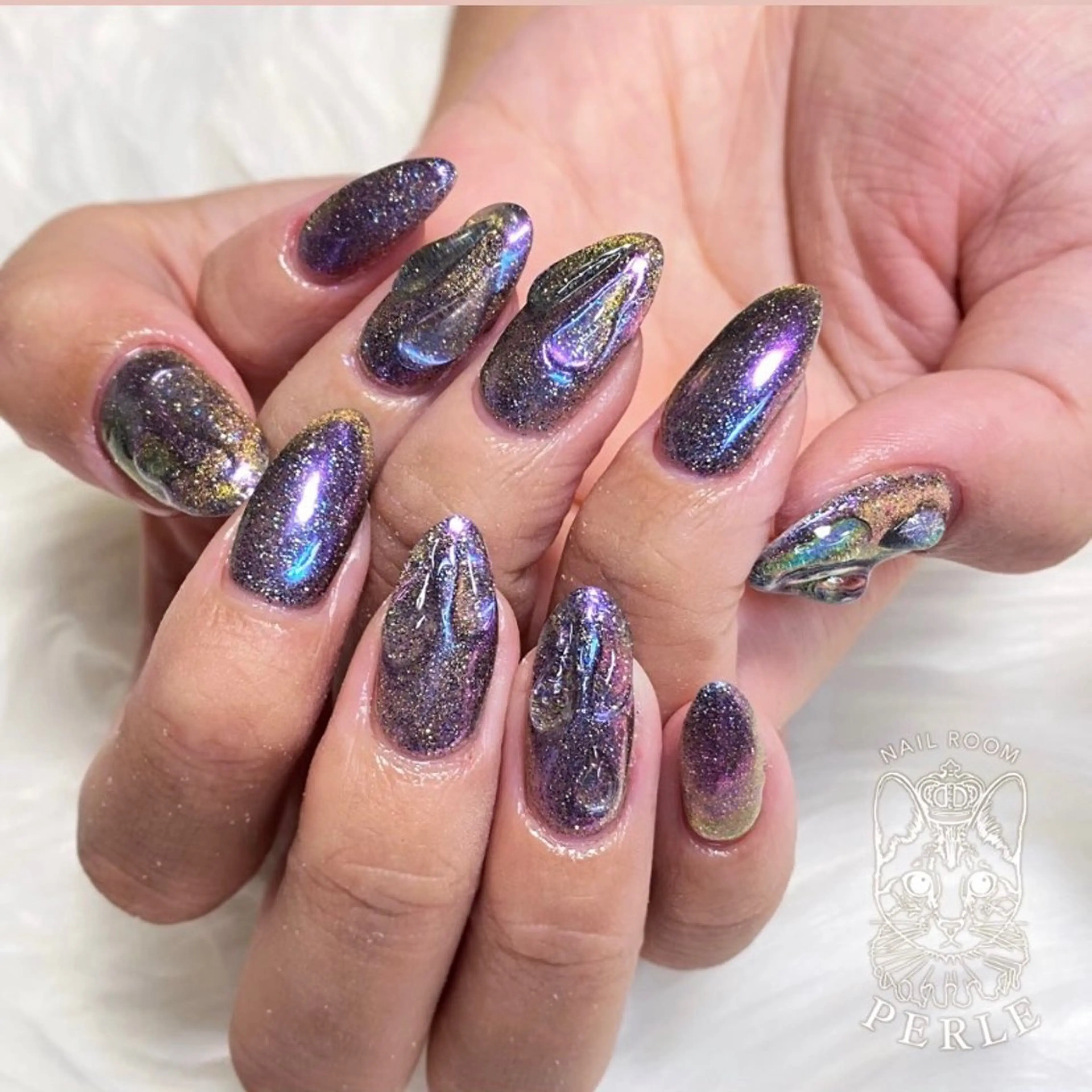 ネイル ハンドネイル nail room Perleのネイルデザイン