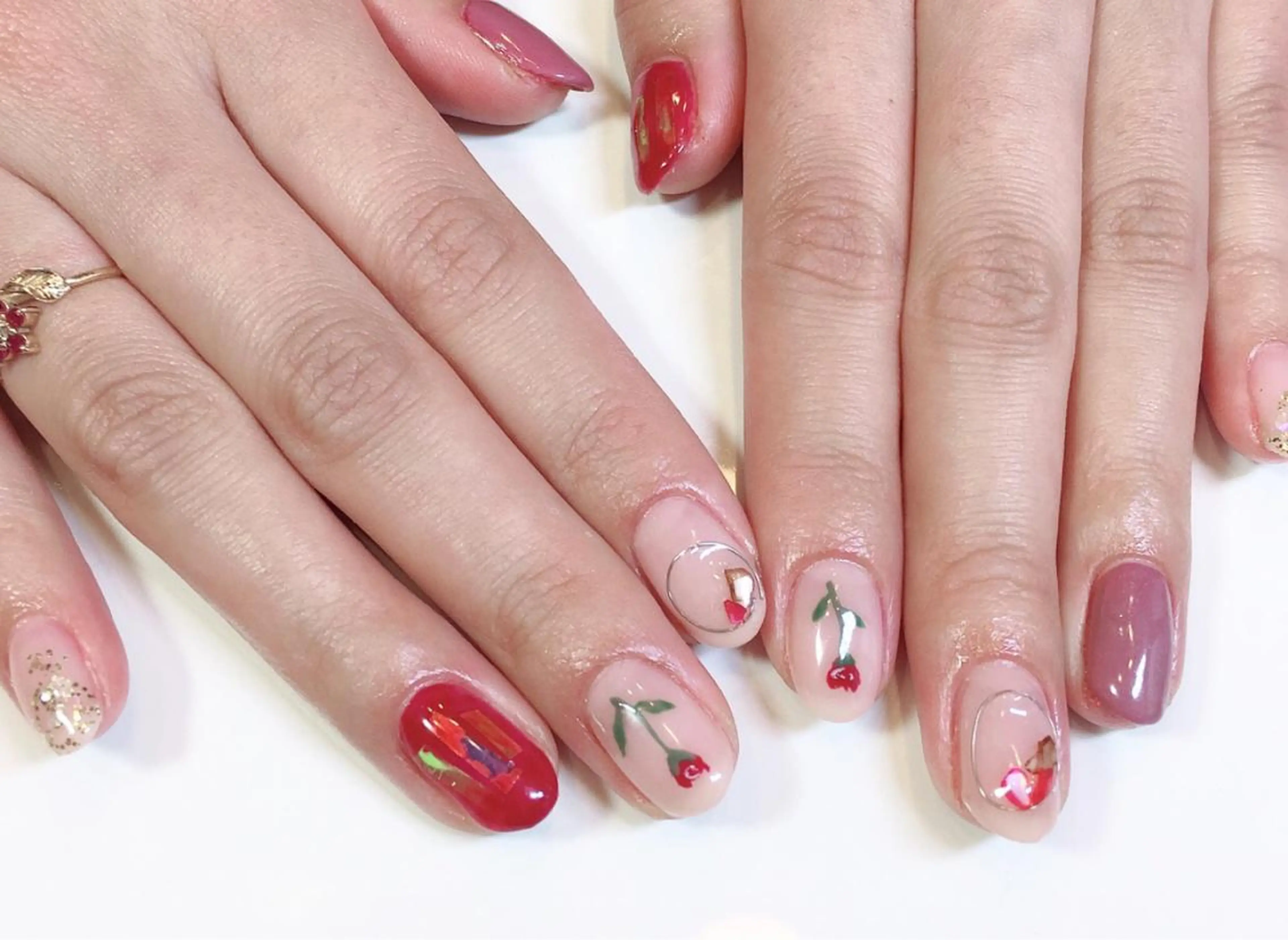 ネイル 持ち込み ハンドネイル MISAKO nailのネイルデザイン