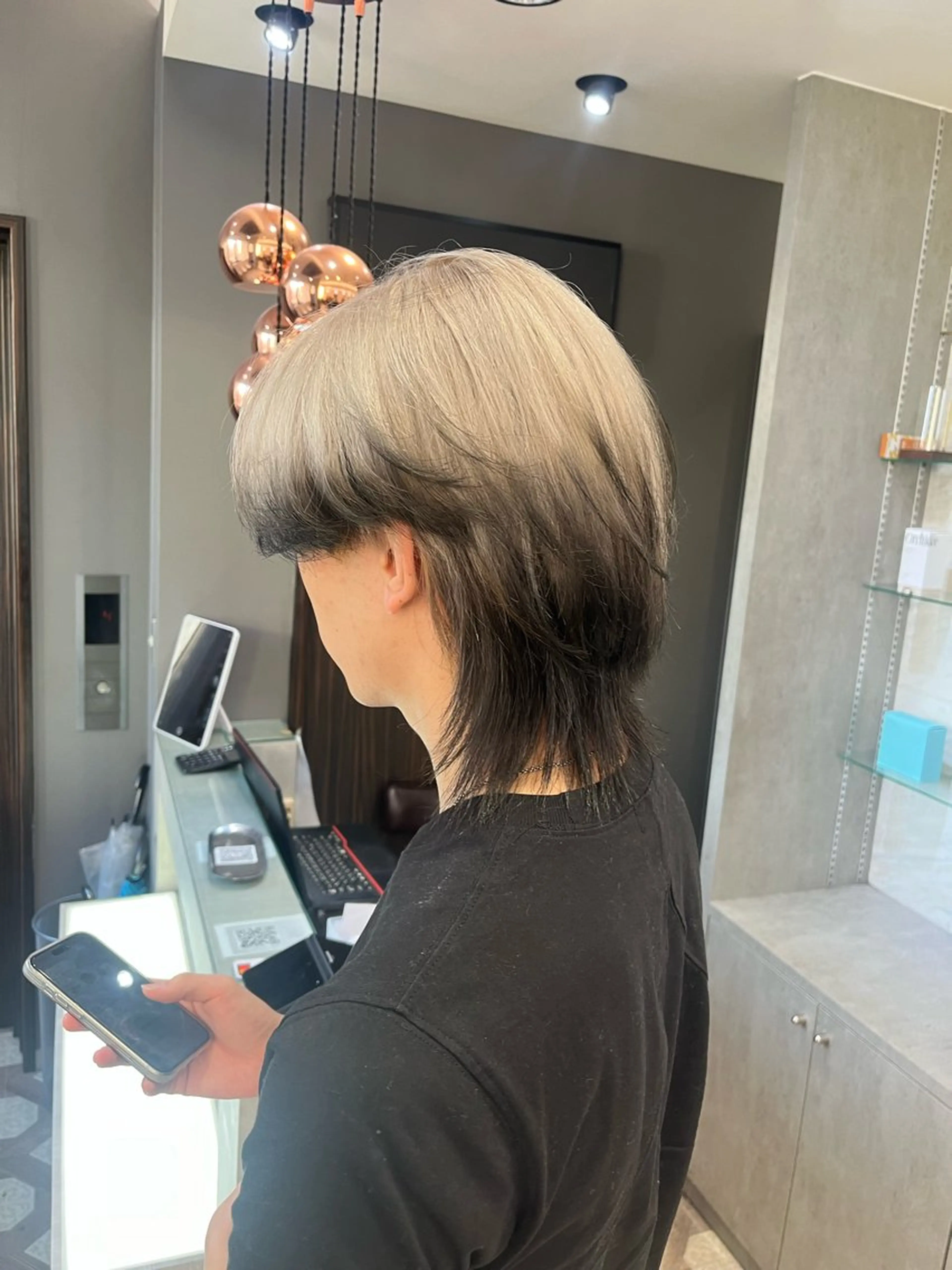 カラー ヘアカラー ユイ☆ハイトーン ☆ブリーチデザインのヘアスタイル