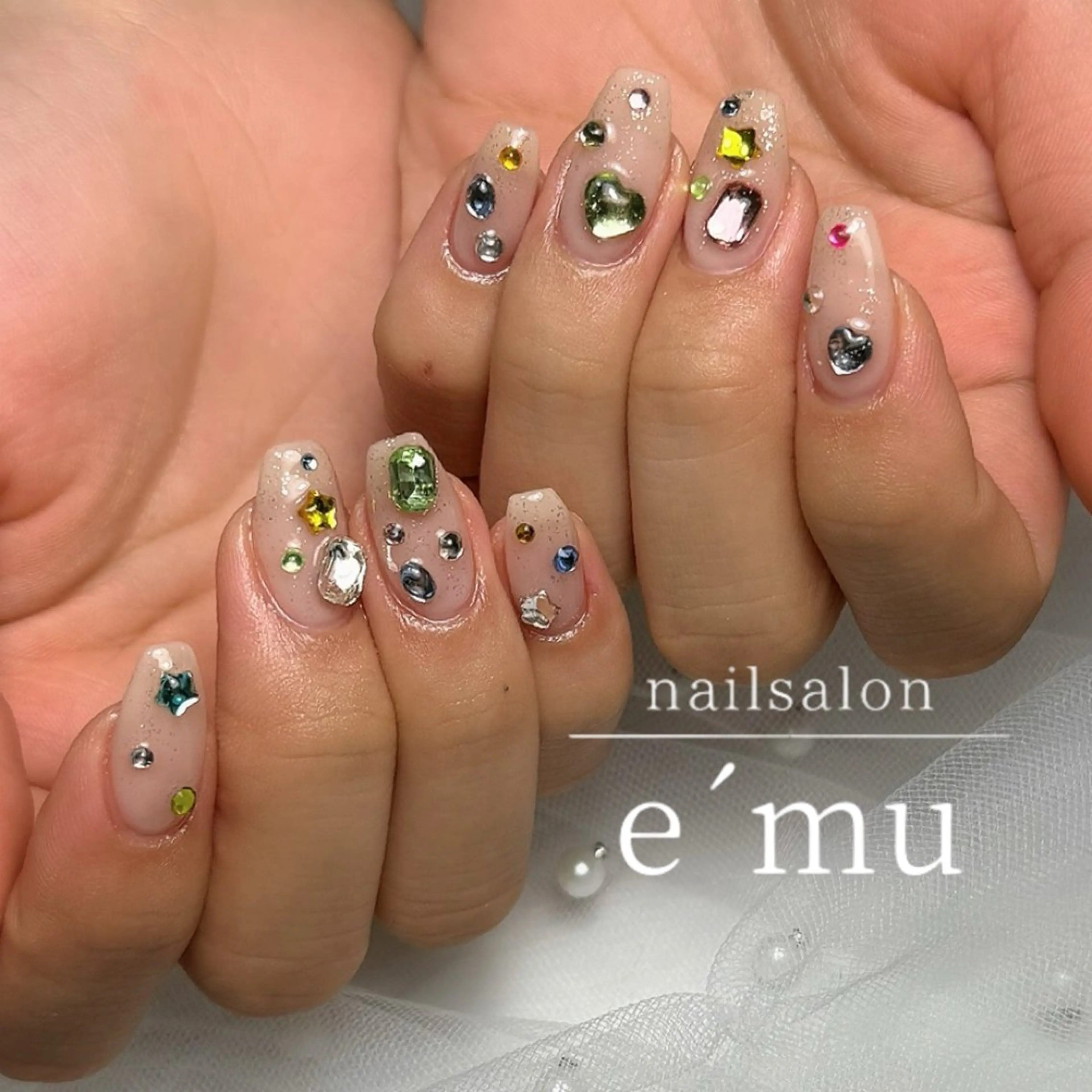 ネイル ハンドネイル nailsalon e´muのネイルデザイン