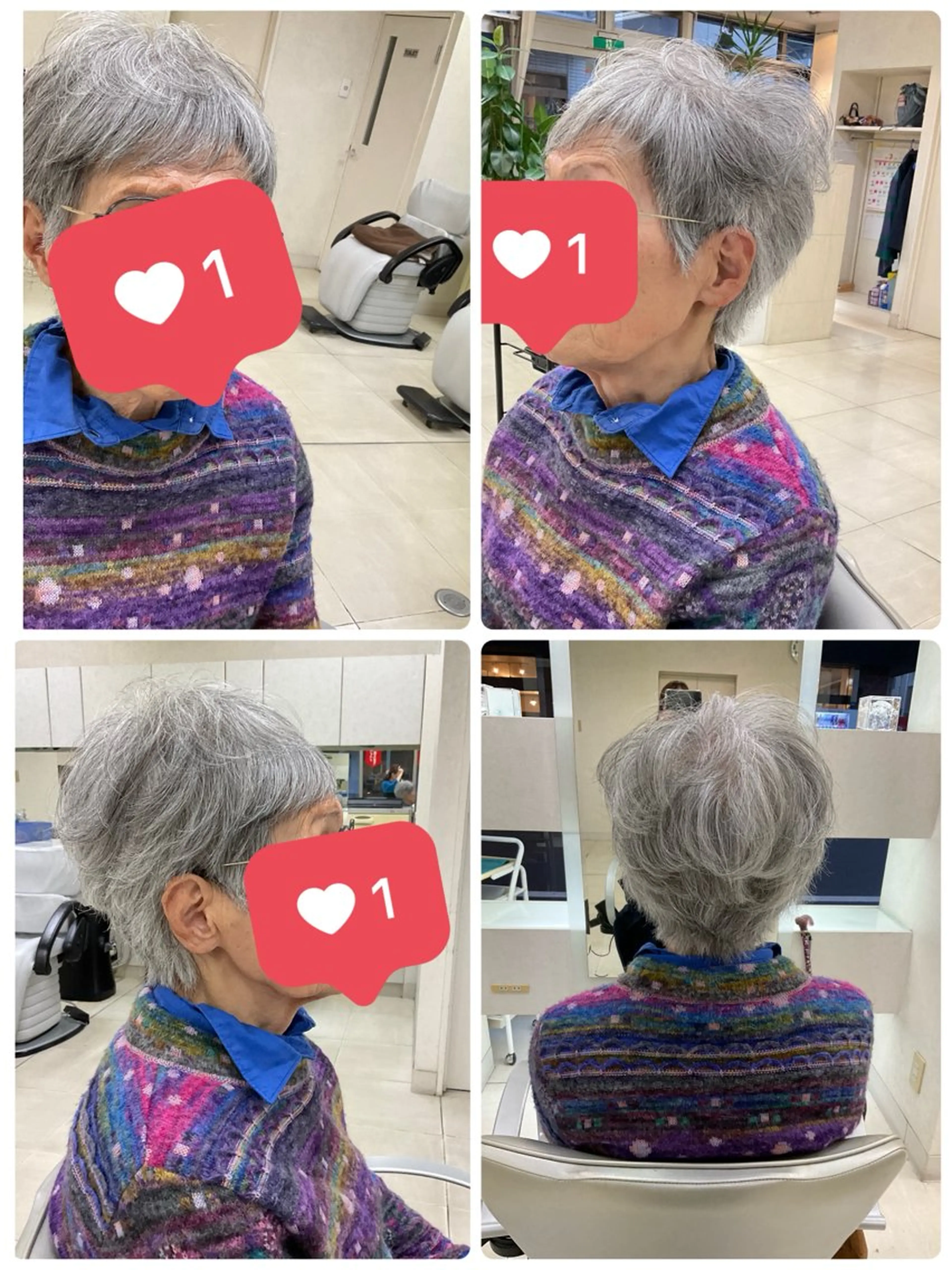 ショート タカハシ リナのヘアスタイル