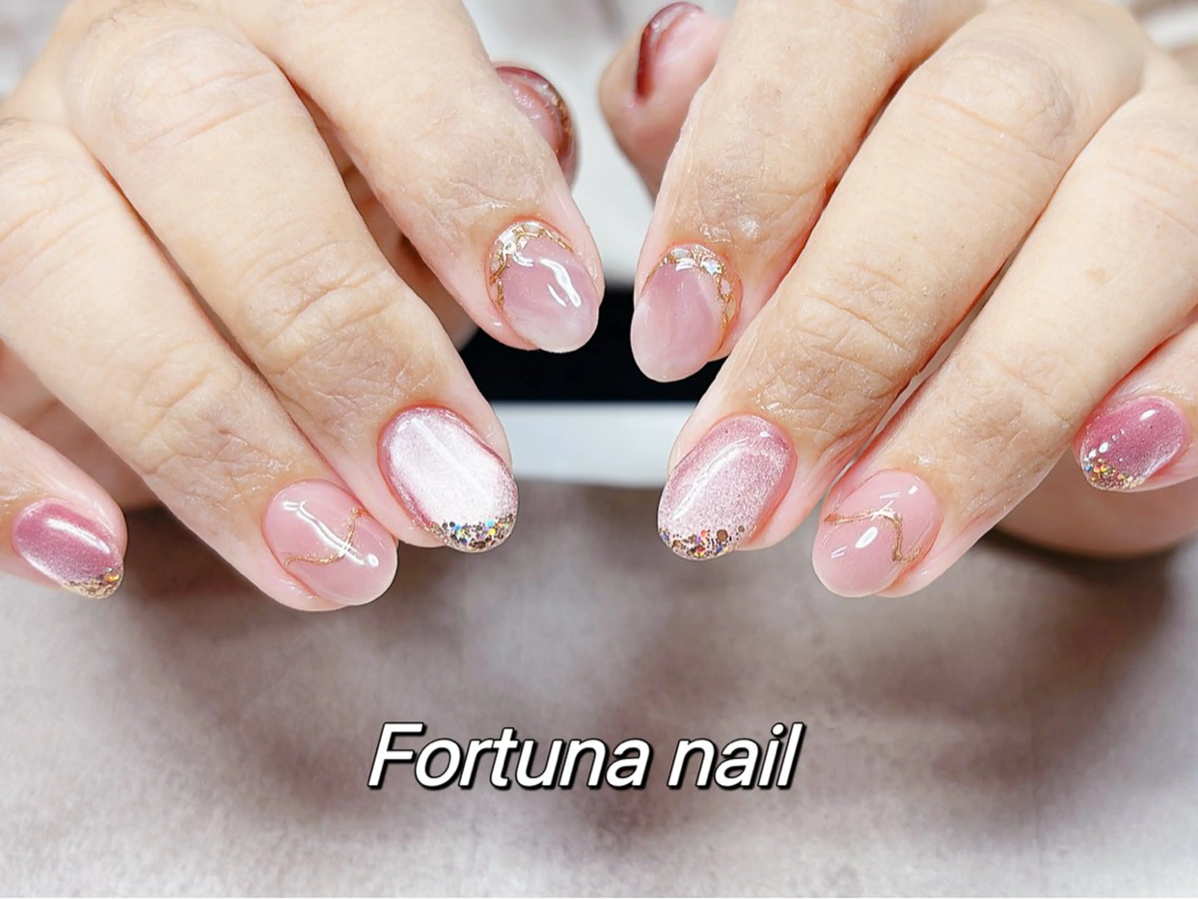 ネイル ハンドネイル Nail •Head スパFortunaのネイルデザイン