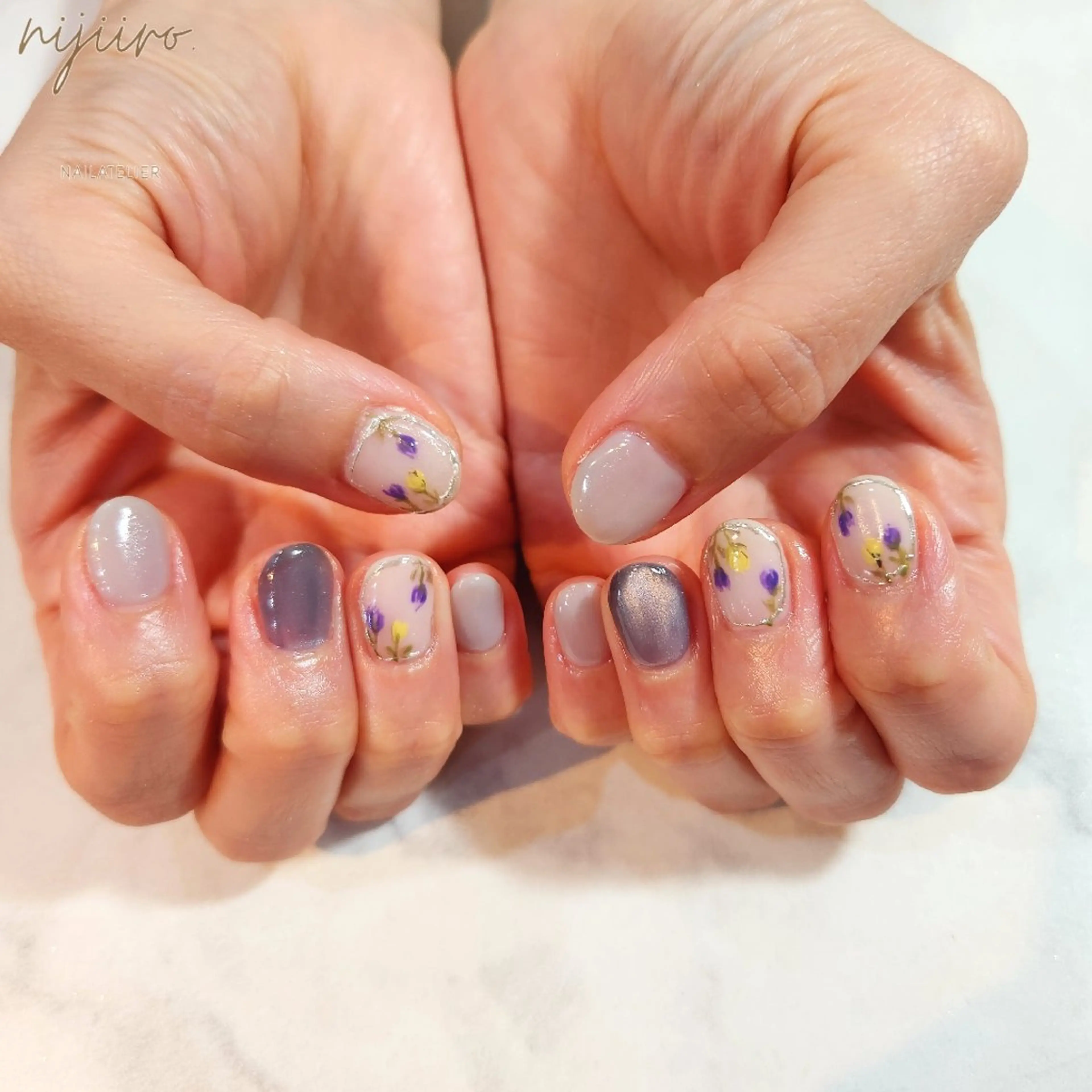 ネイル nailatelier nijiiro.所属・nijiiro🌈 サトウのネイルデザイン