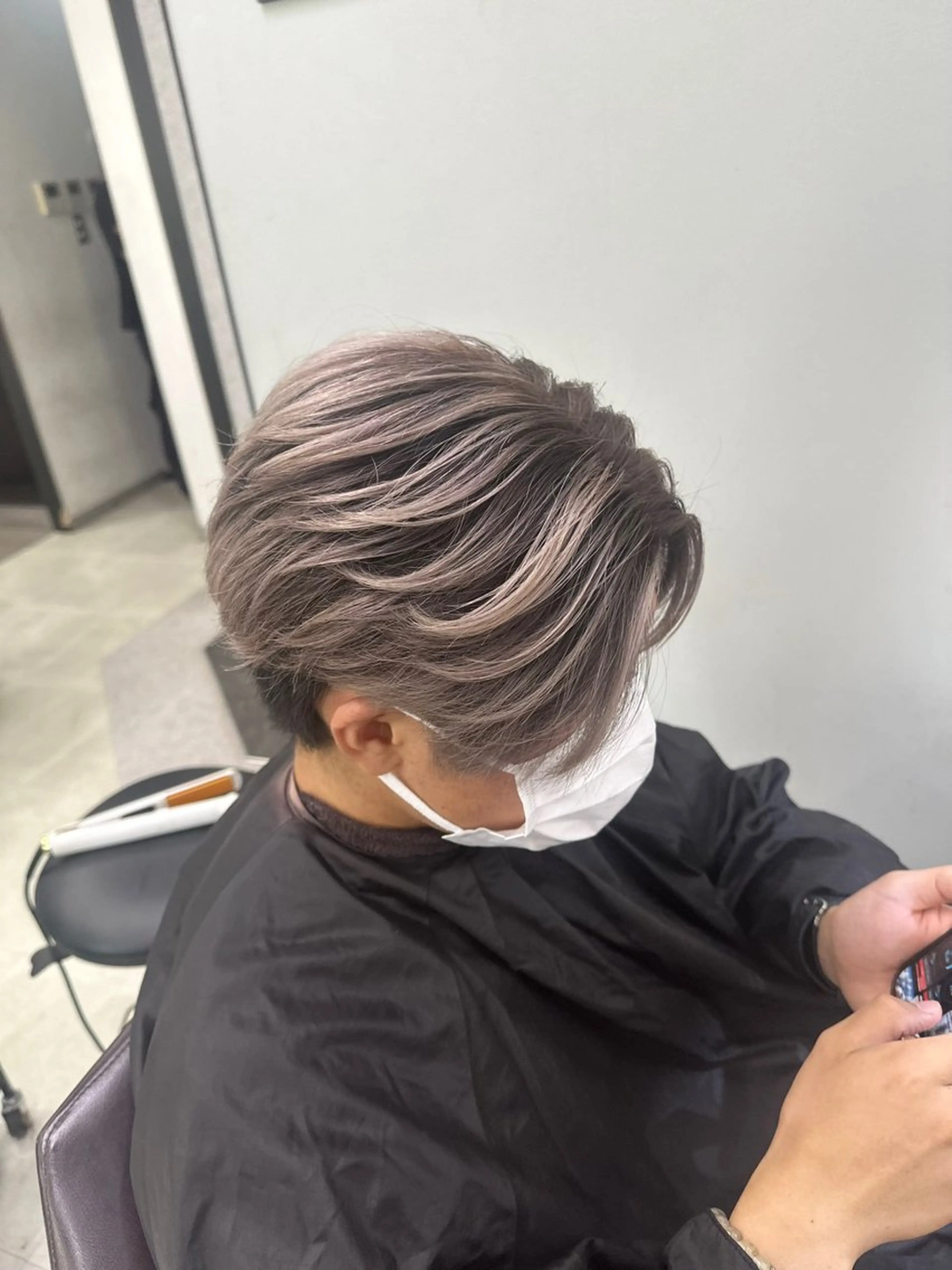 【撮影モデル用￤メンズバレイヤージュ】カット＋Wカラー+トリートメントの写真