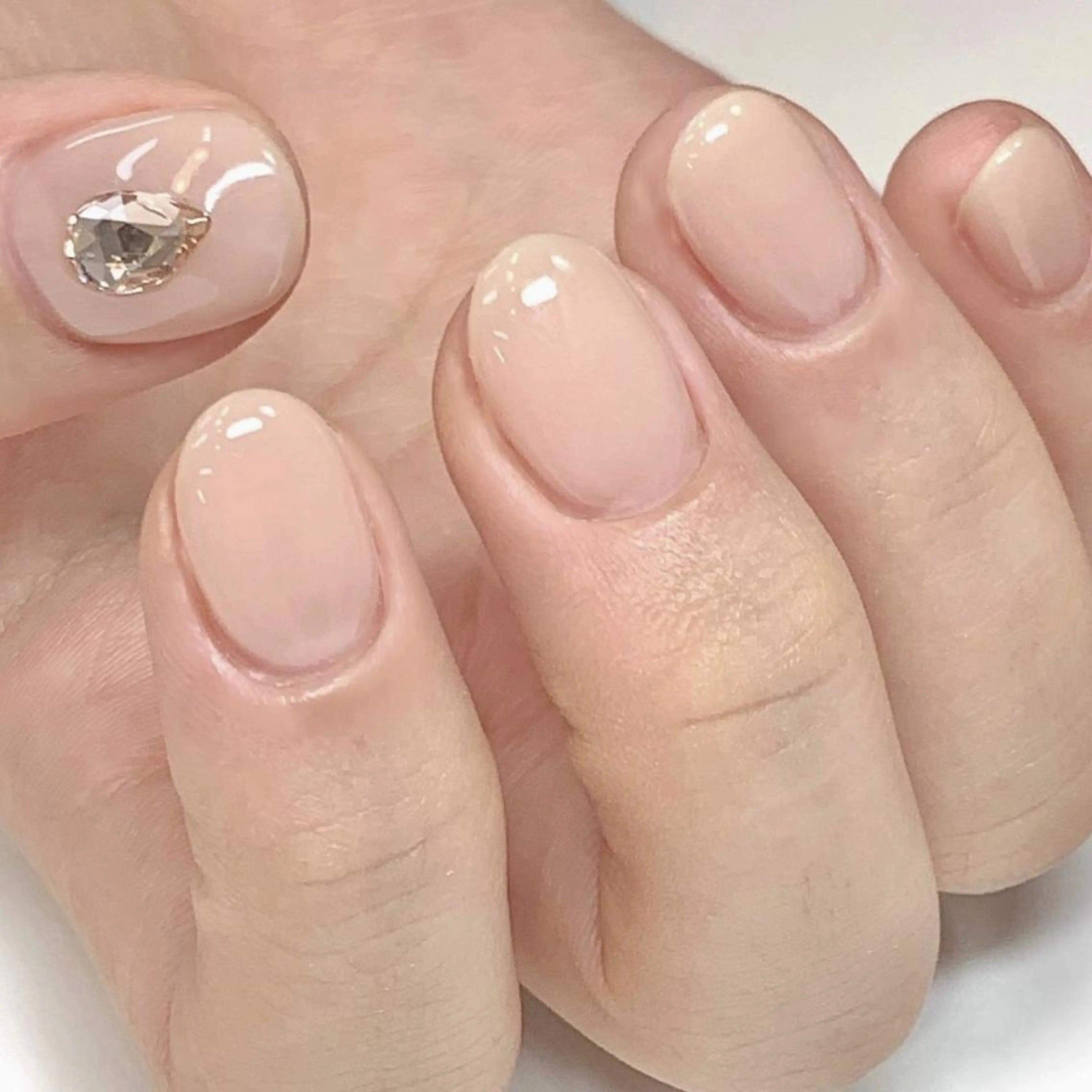 ネイル クリアネイル ジェルネイル パラジェル ハンドネイル 🩵Yun nail Salon 🩵のネイルデザイン