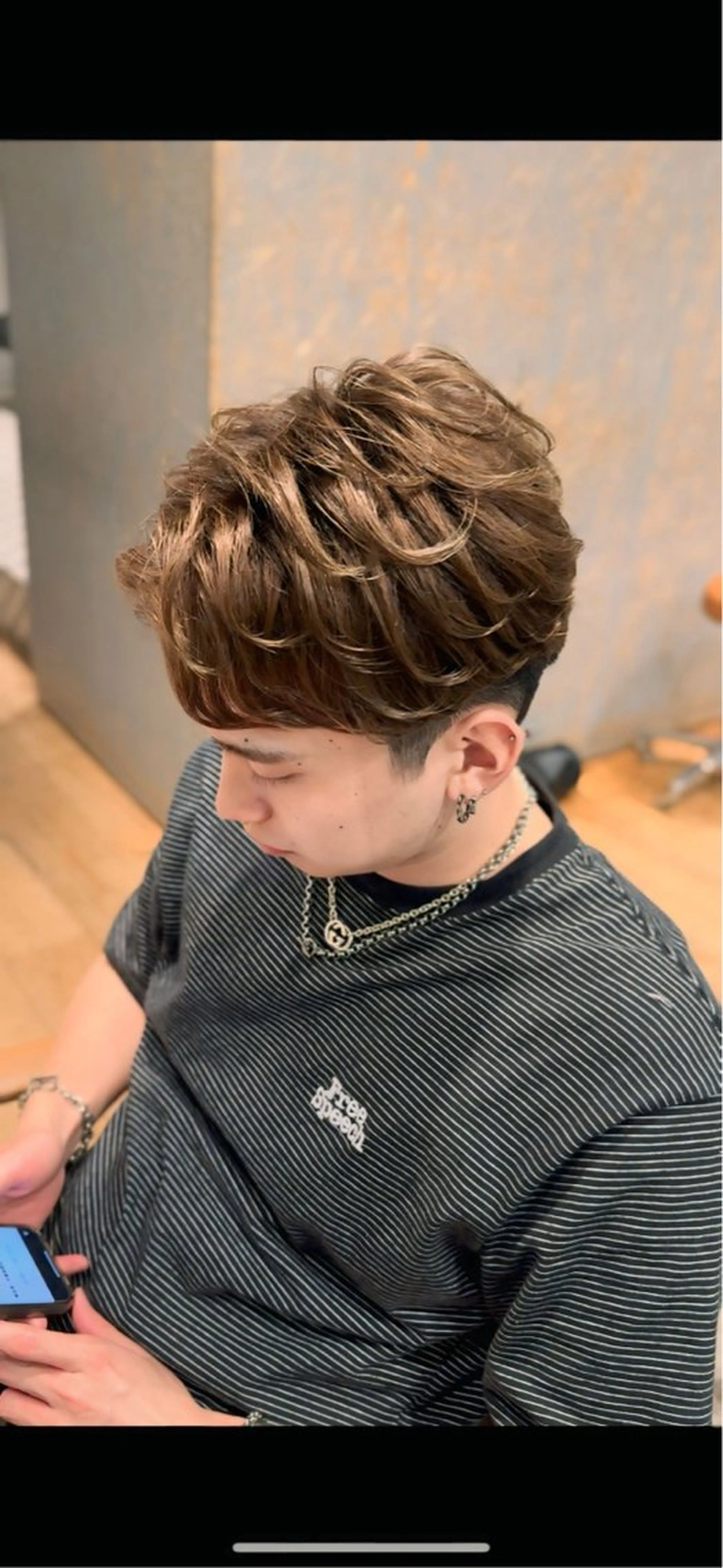 【メンズカット＋ワンカラー🧸‪‪‪】の写真