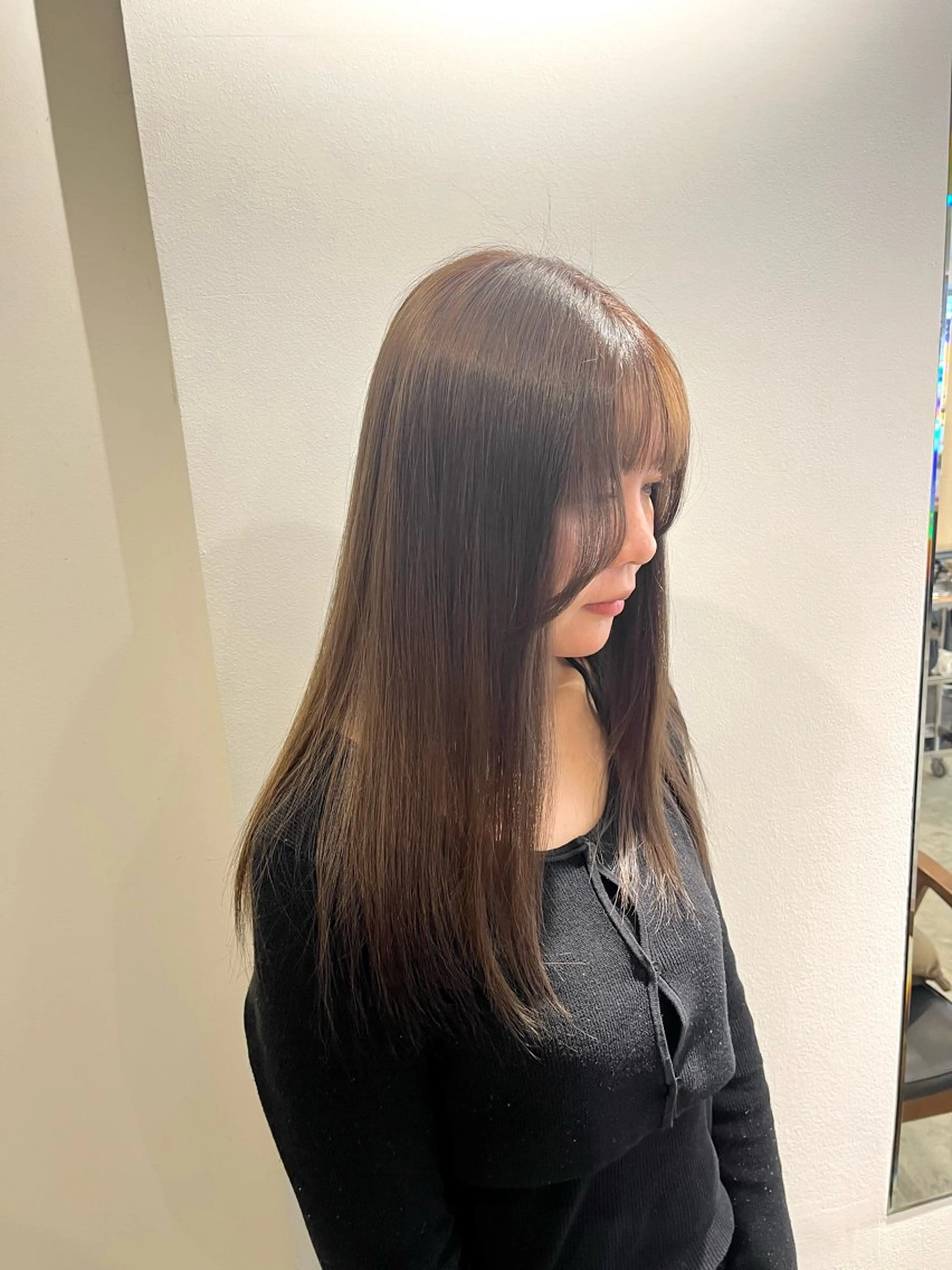 ロング カラー カット ヘアカラー トリートメント 🌼Moeka 🌼のヘアスタイル