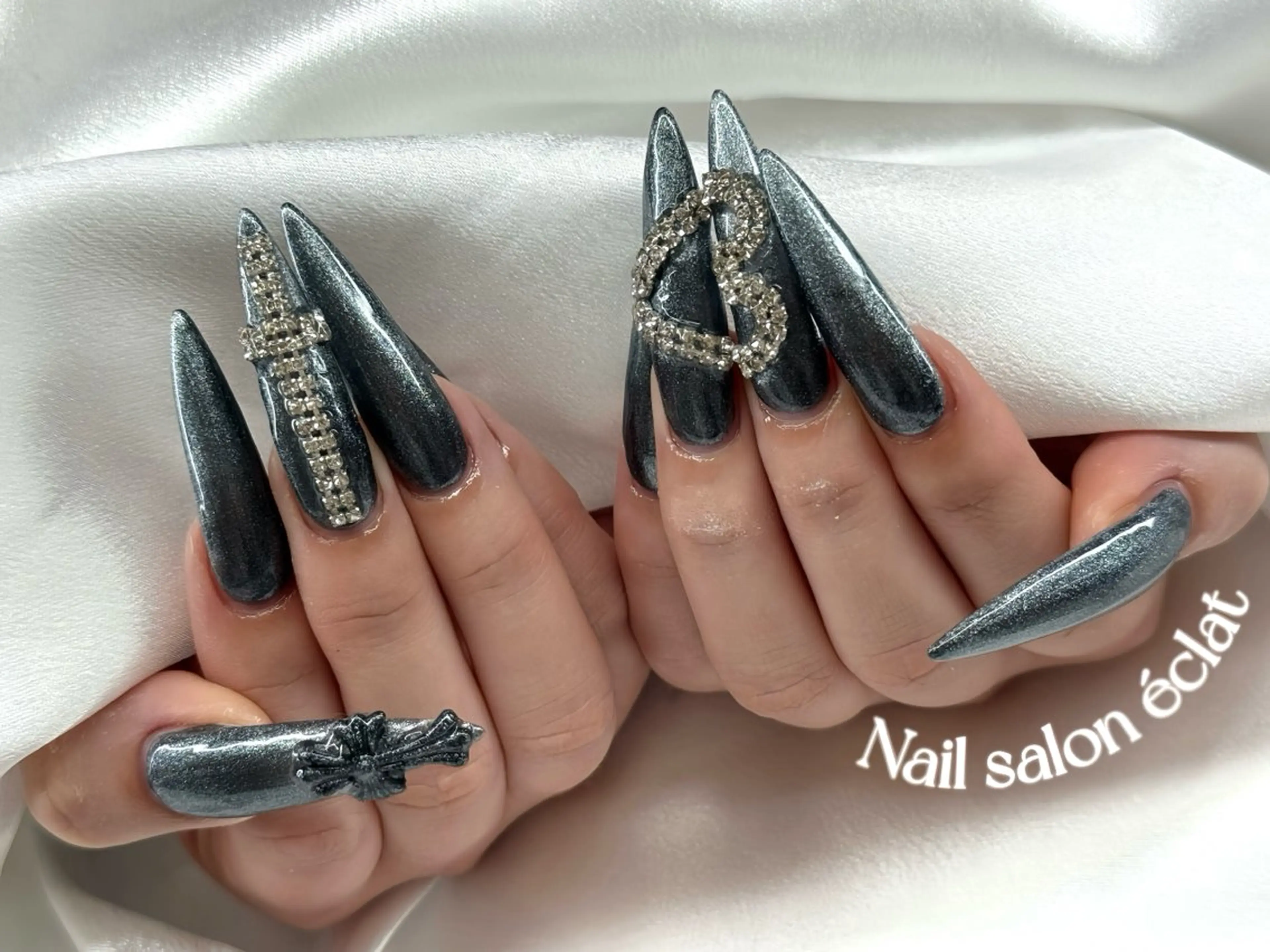 ネイル ハンドネイル éclat ⸝꙳.⋆ 栄｜矢場町のネイルデザイン