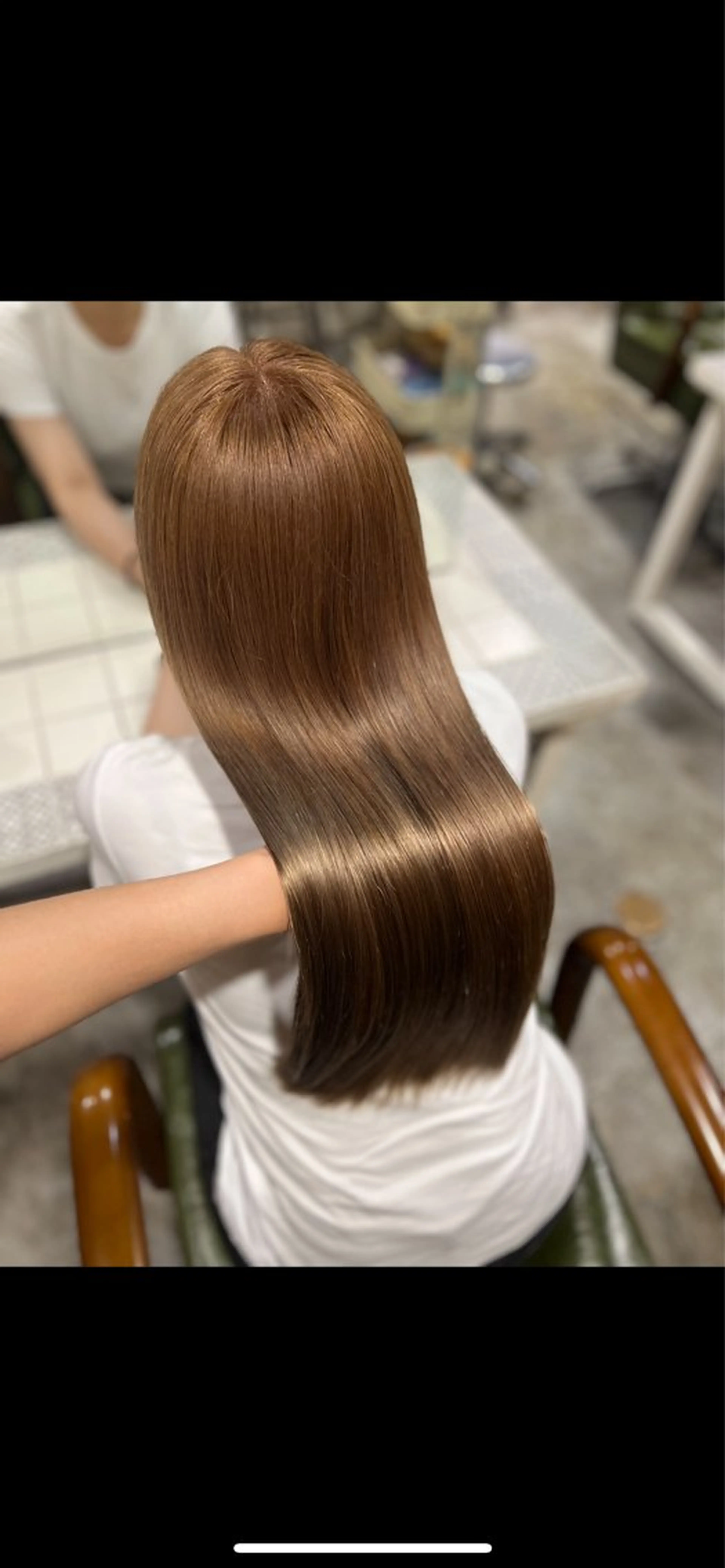 「🌱ケアカラー使用🌱」しっとり艶カラー　1stepトリートメント付き🫶の写真