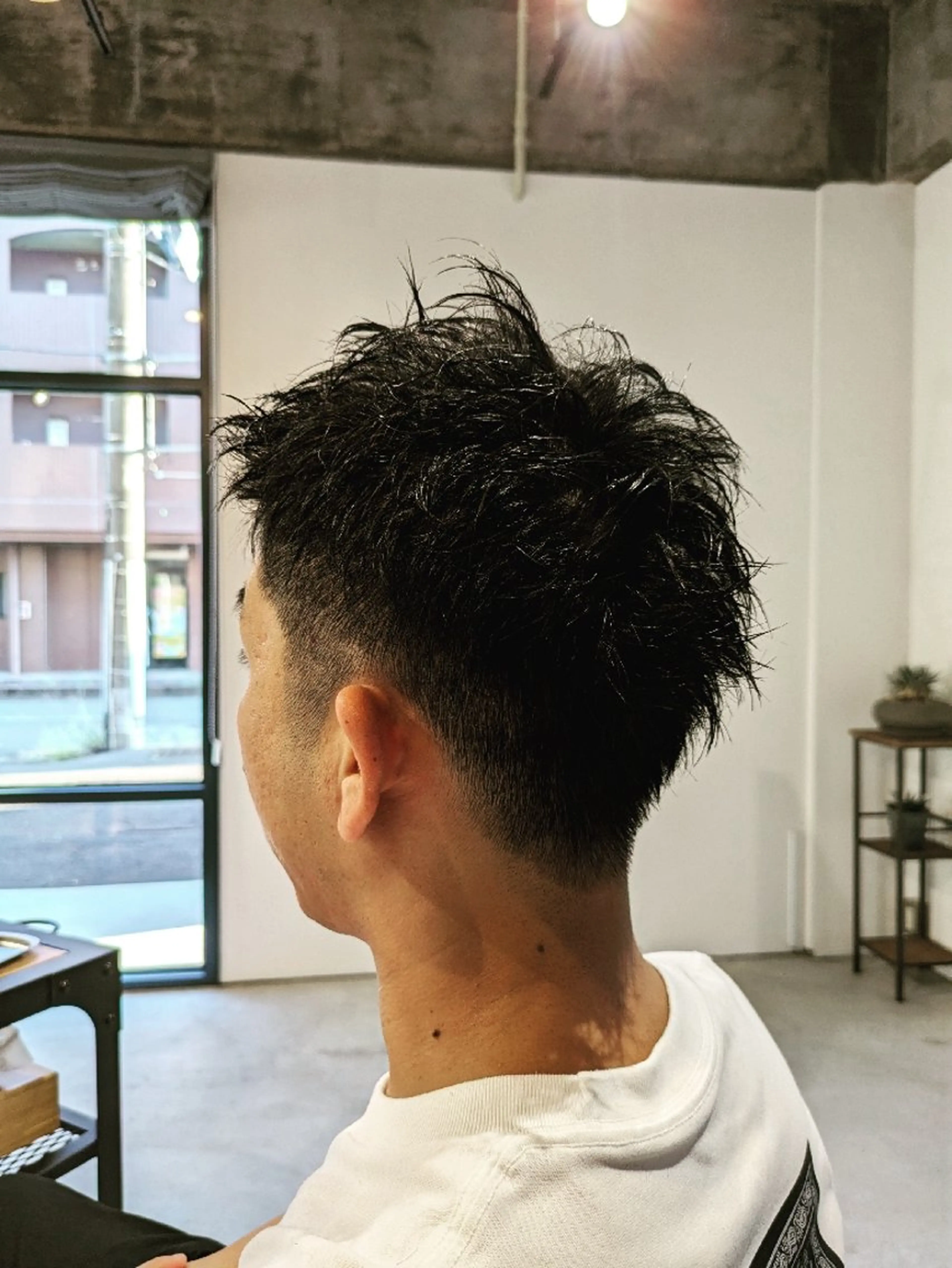 ショート メンズ ショートヘア SOL所属・透明カラー/ショート /髪質改善/亀山貴之のヘアスタイル