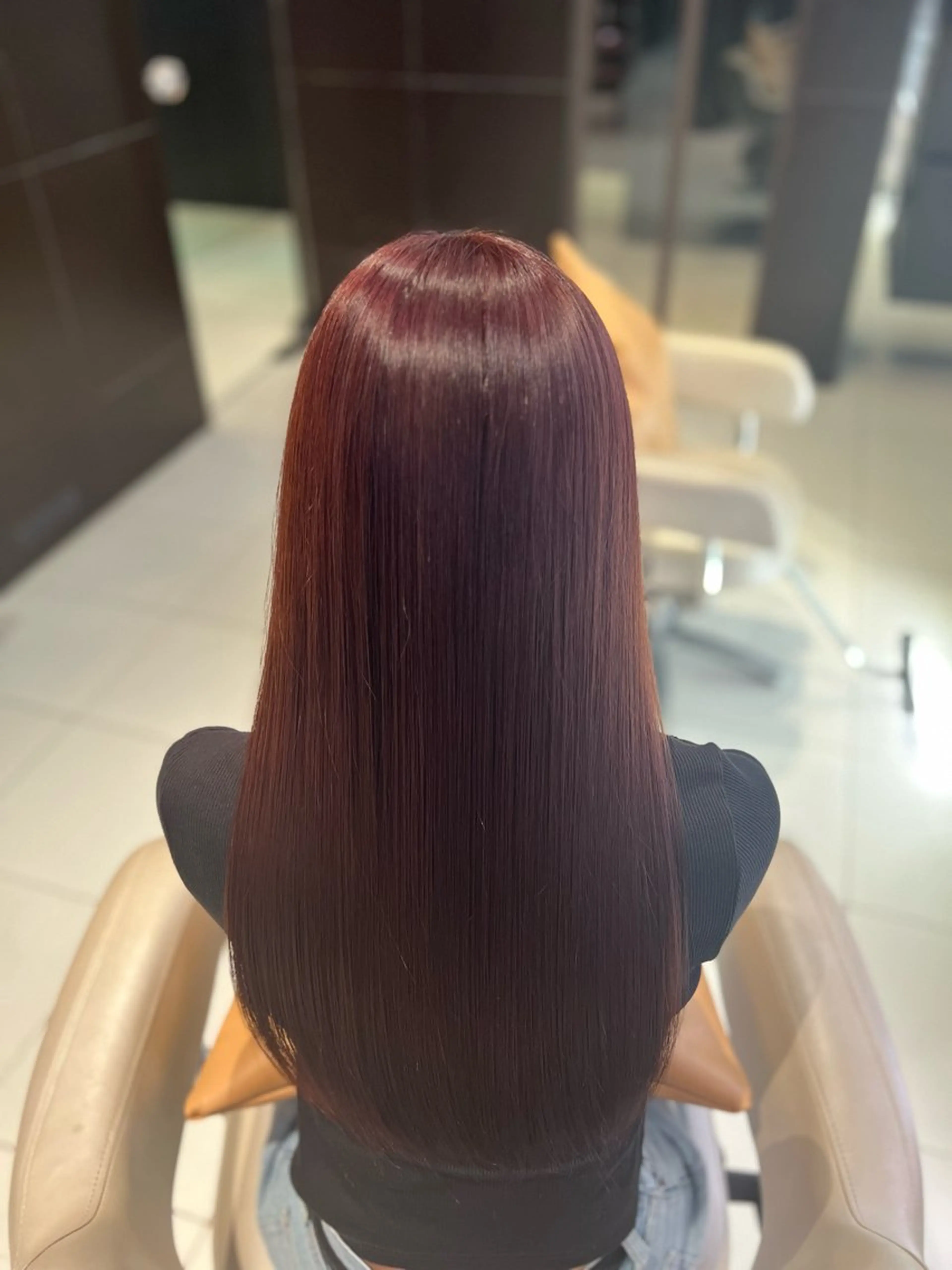 ロング ヘアカラー トリートメント ヘアセット メンズカット大歓迎 🫧HONOKA🪽のヘアスタイル