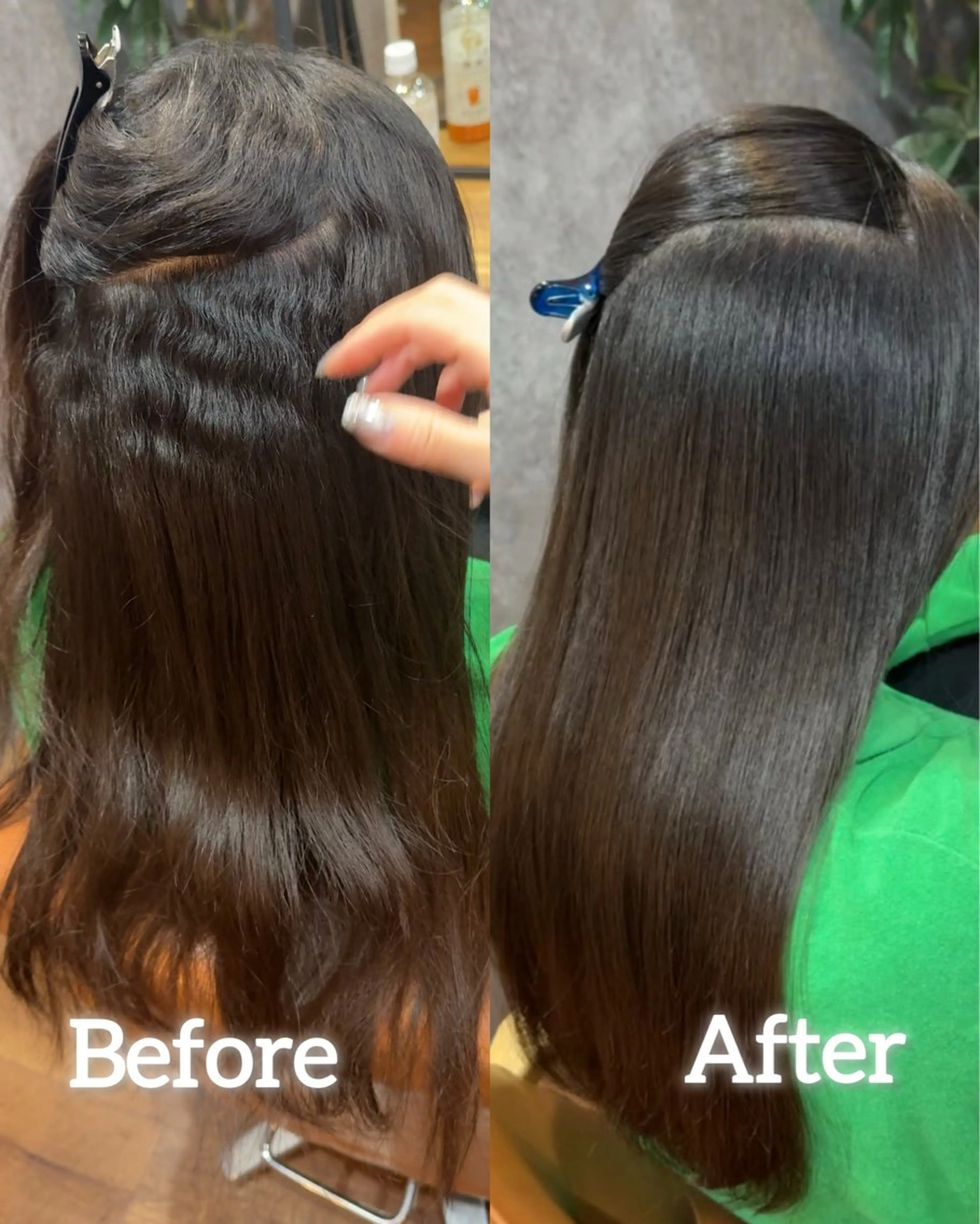 ロング カット 縮毛矯正 トリートメント cocoa【ココア】船橋所属・cocoa船橋🦄 chinamiのヘアスタイル