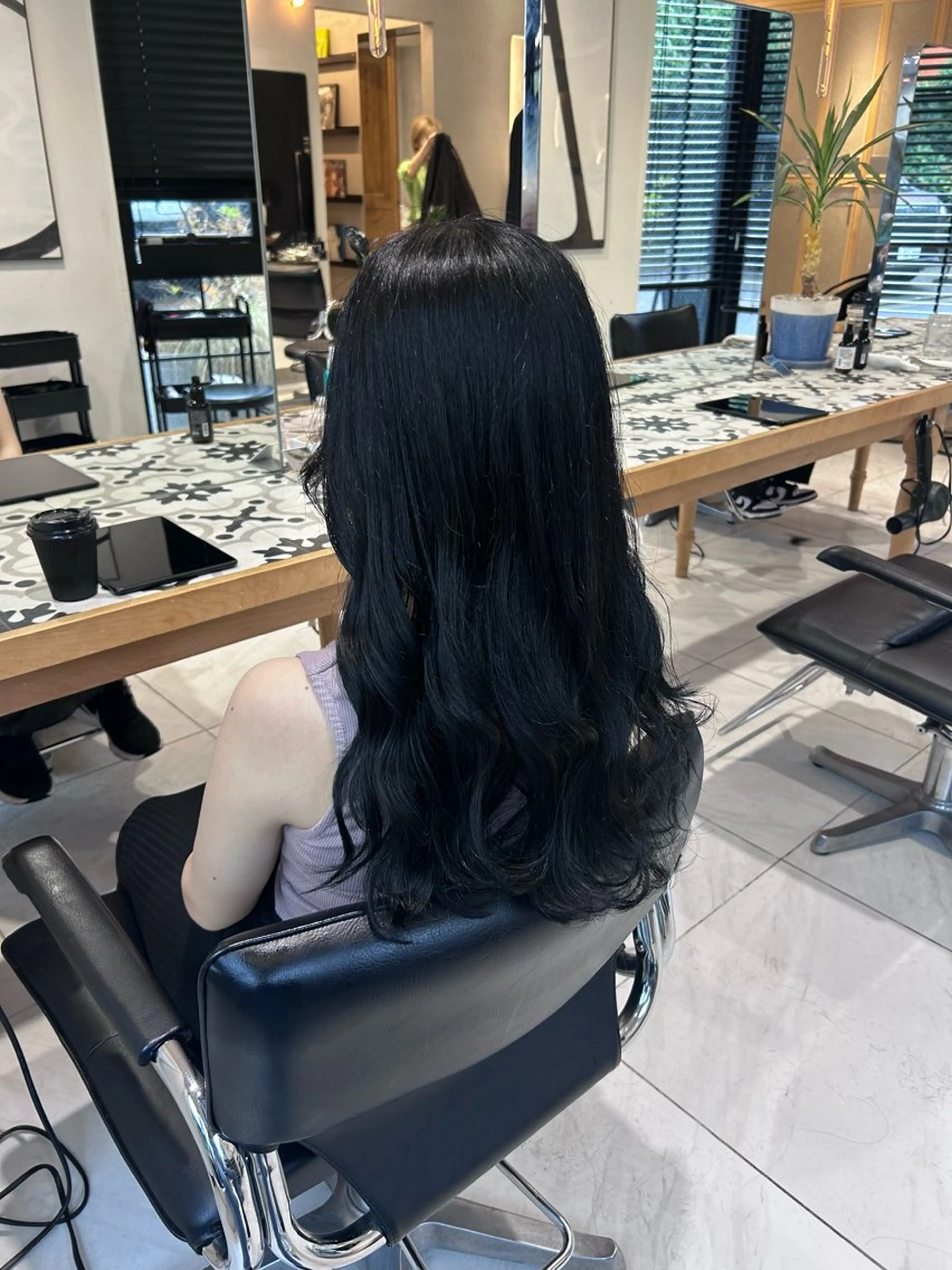 カラー ヘアカラー トリートメント ヘッドスパ ヘアセット miko🪽地毛風/ ハイトーン/レイヤーのヘアスタイル