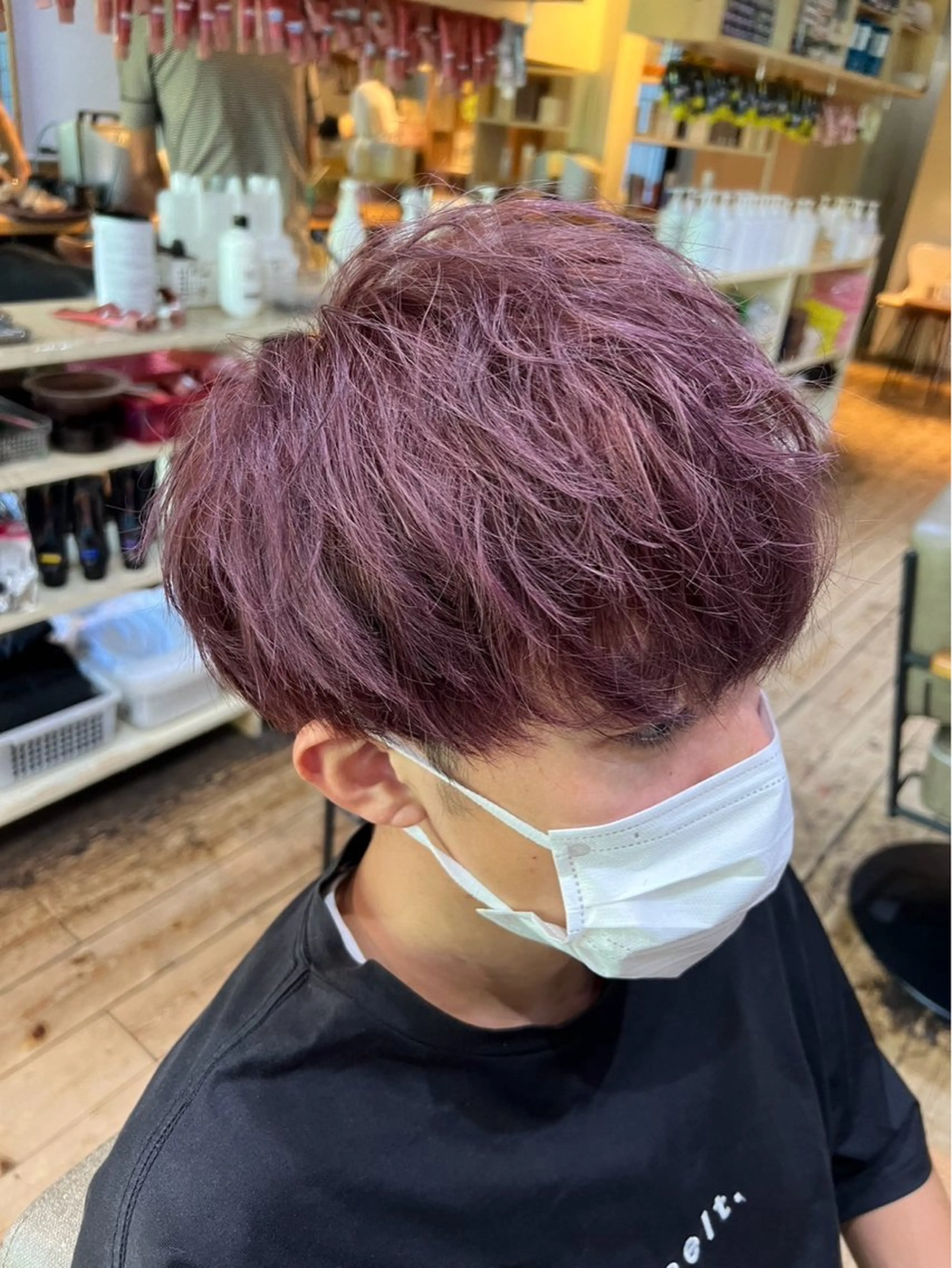 カラー メンズ 五十嵐 圭音のヘアスタイル