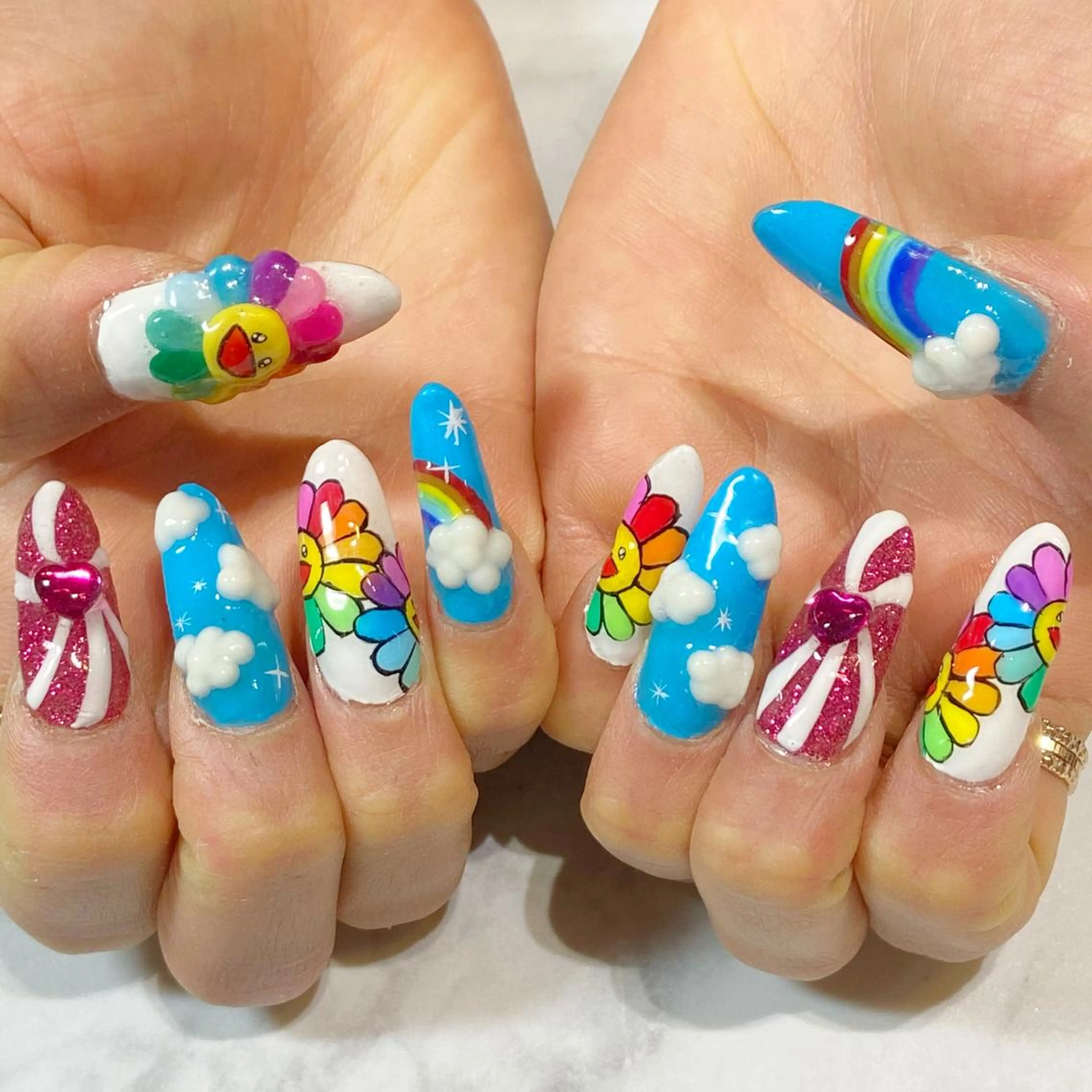 ネイル 持ち込み スカルプネイル ネイルチップ YUN 💅のネイルデザイン