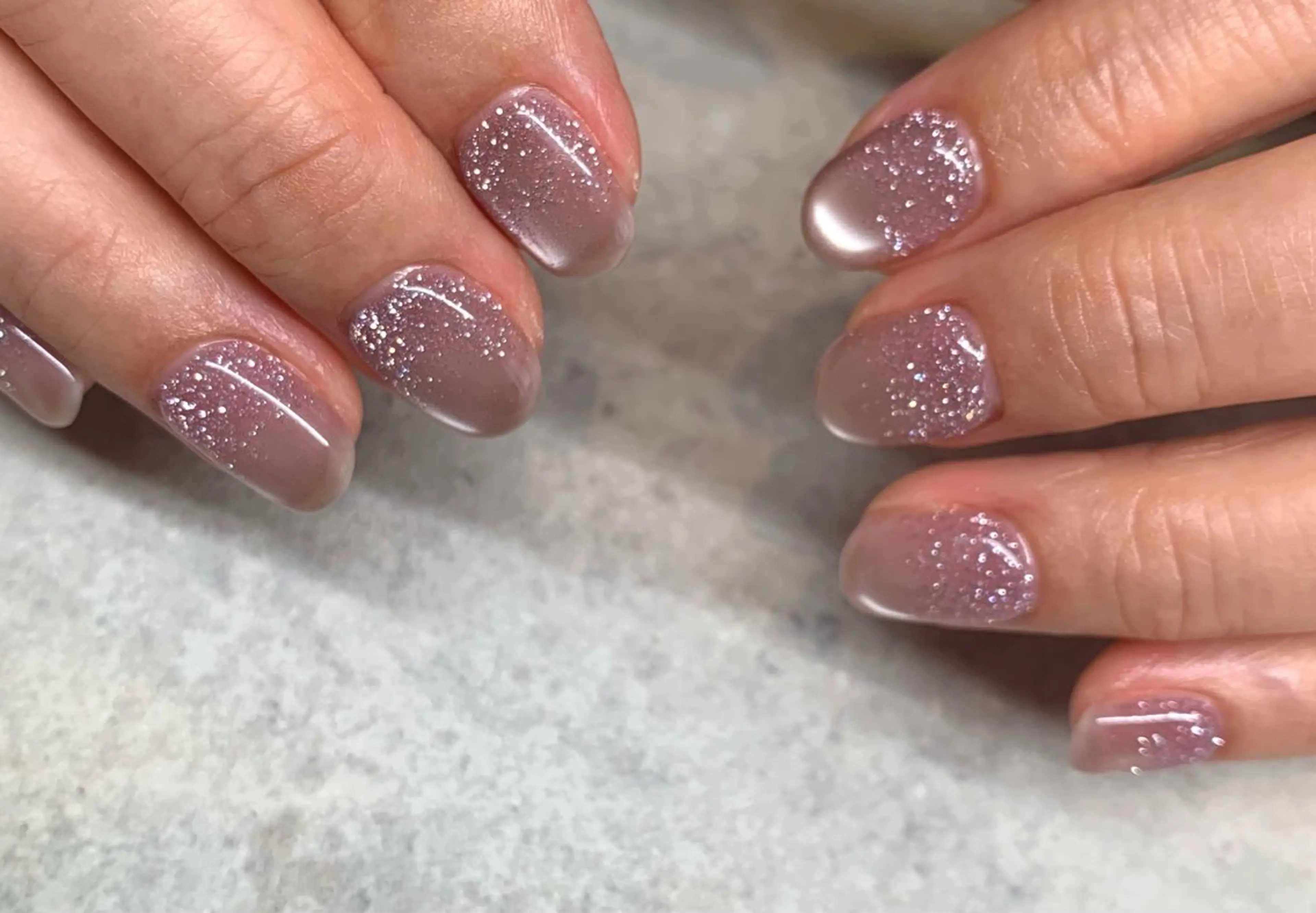 ネイル フラッシュネイル マグネットネイル ニュアンスネイル オフィスネイル ショートネイル sufu. nail YUKIのネイルデザイン