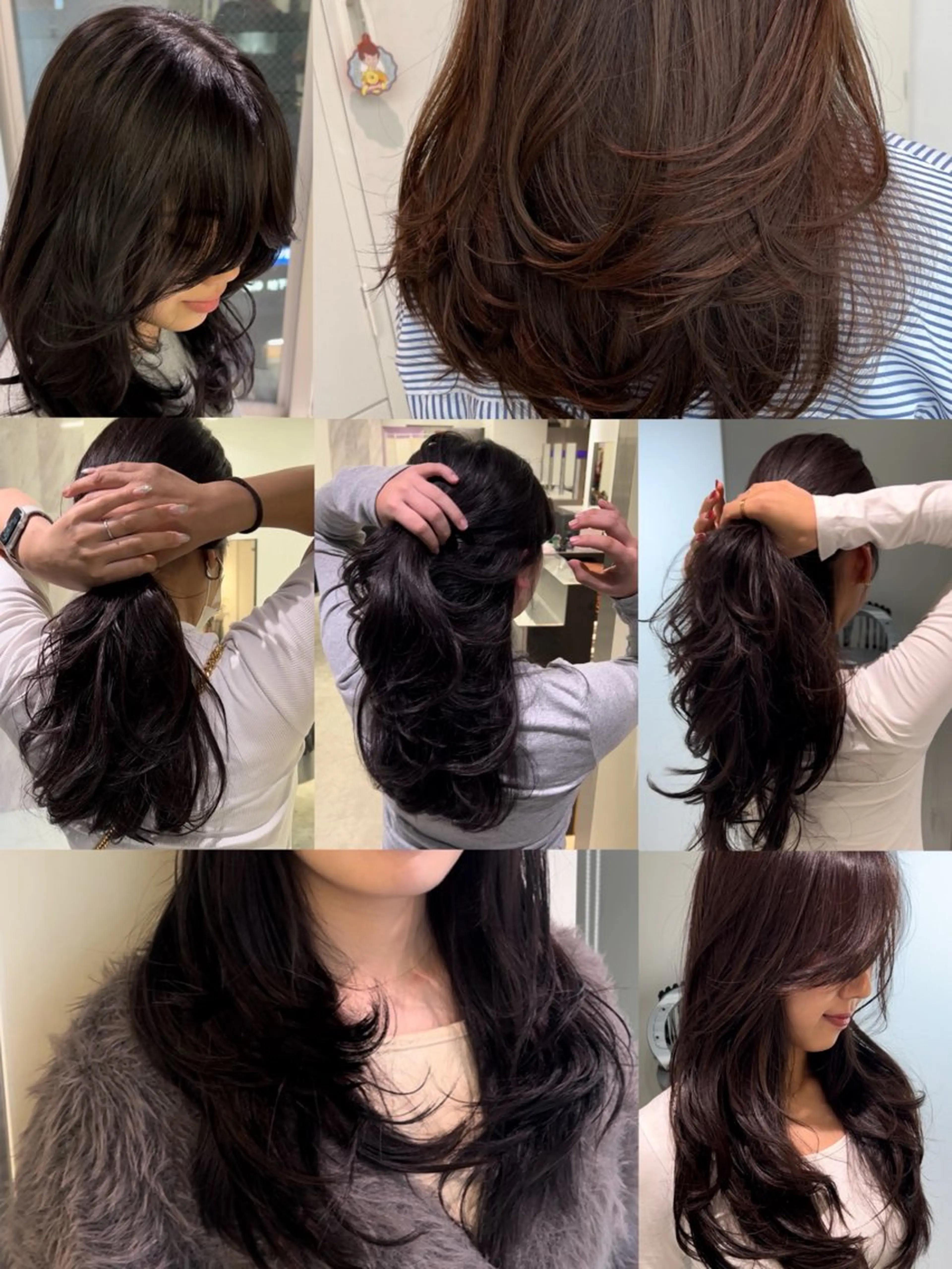 【今流行りの✧︎】レイヤーカット＋ワンカラー＋うる艶TR✧︎の写真