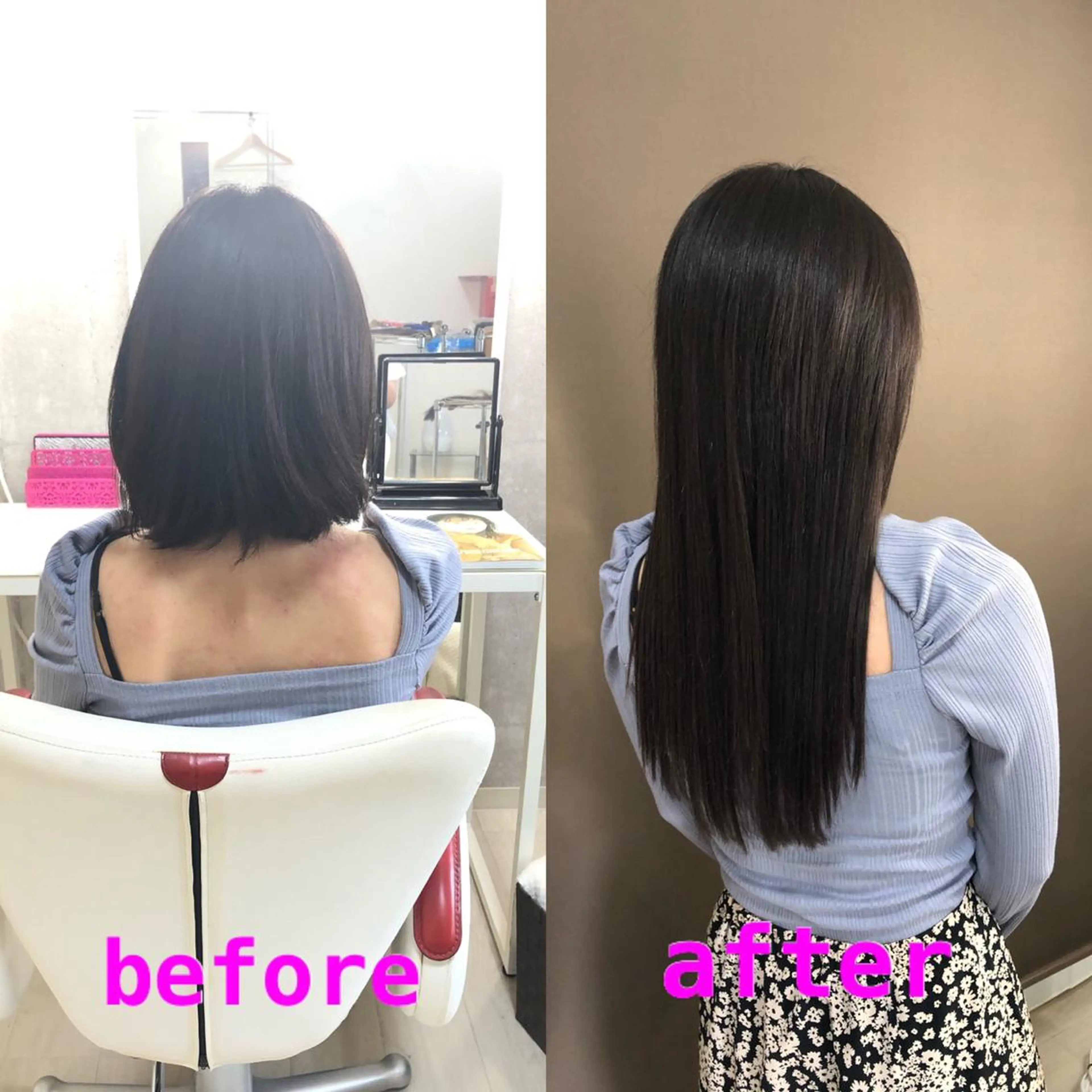 ロング エクステ ドレスアップ心斎橋店所属・🌸ドレスアップ 心斎橋店🌸のヘアスタイル