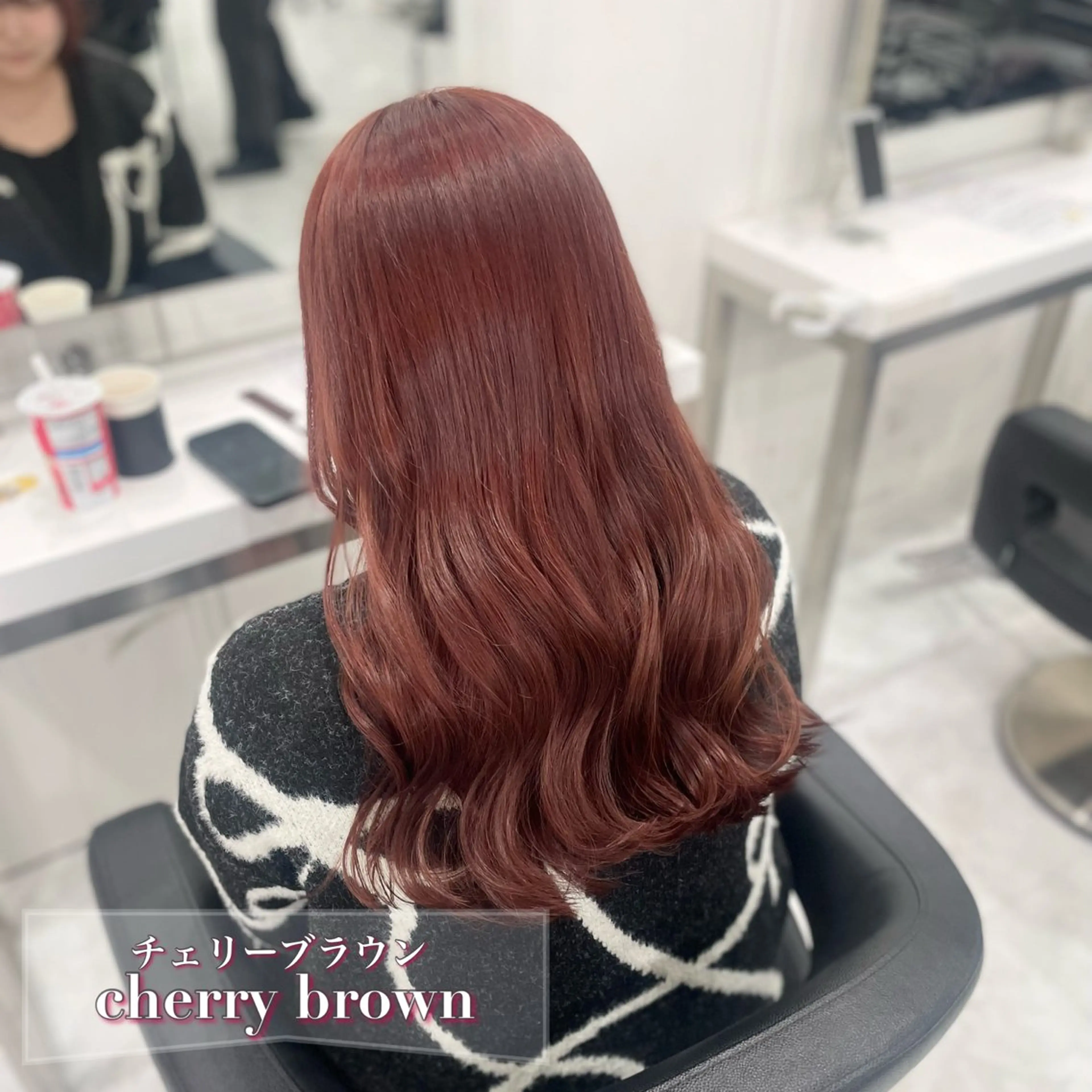 セミロング カラー 💗秋冬トレンドヘア Natsumi 💗のヘアスタイル