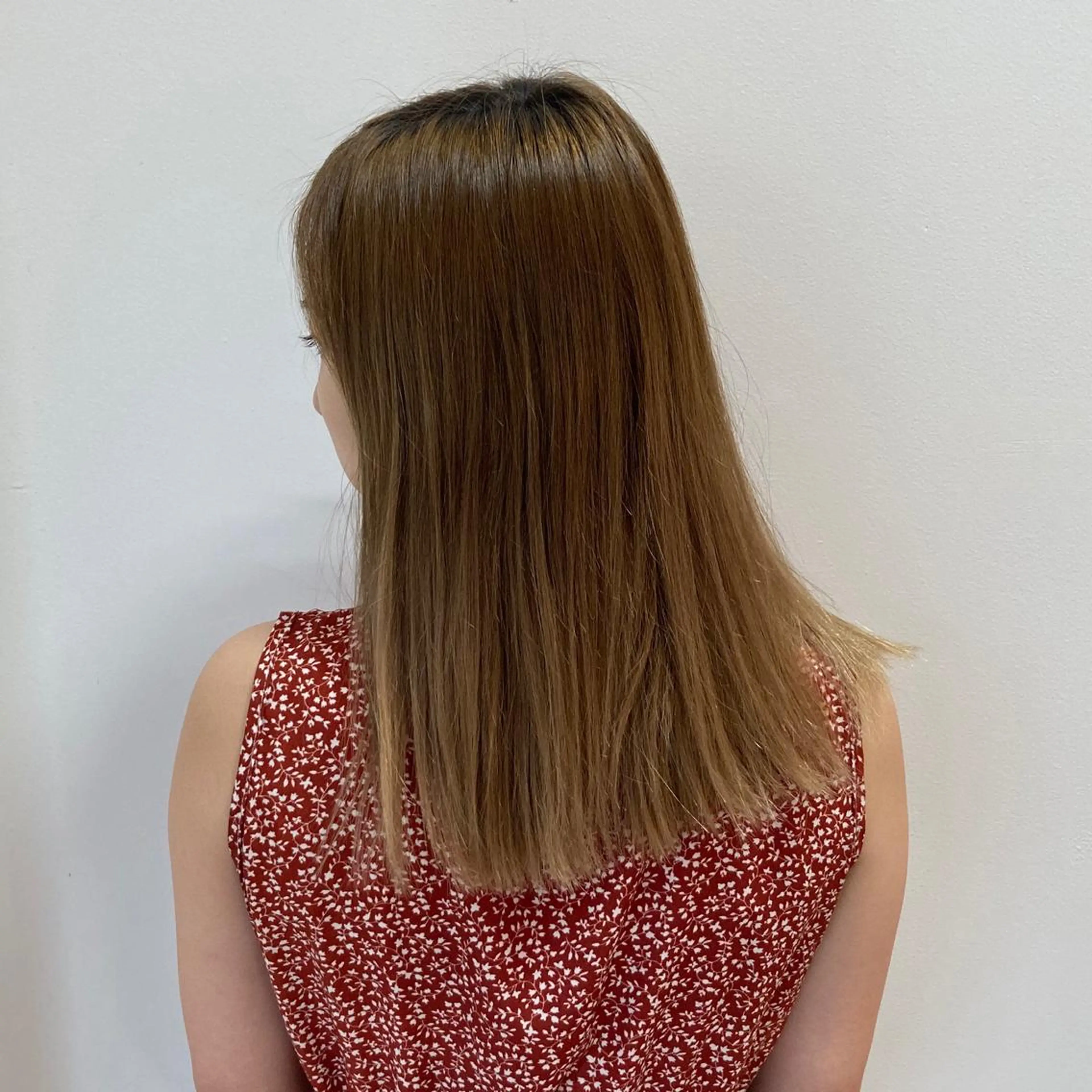 ミディアム 【白髪ぼかし】 愛甲竜佑のヘアスタイル