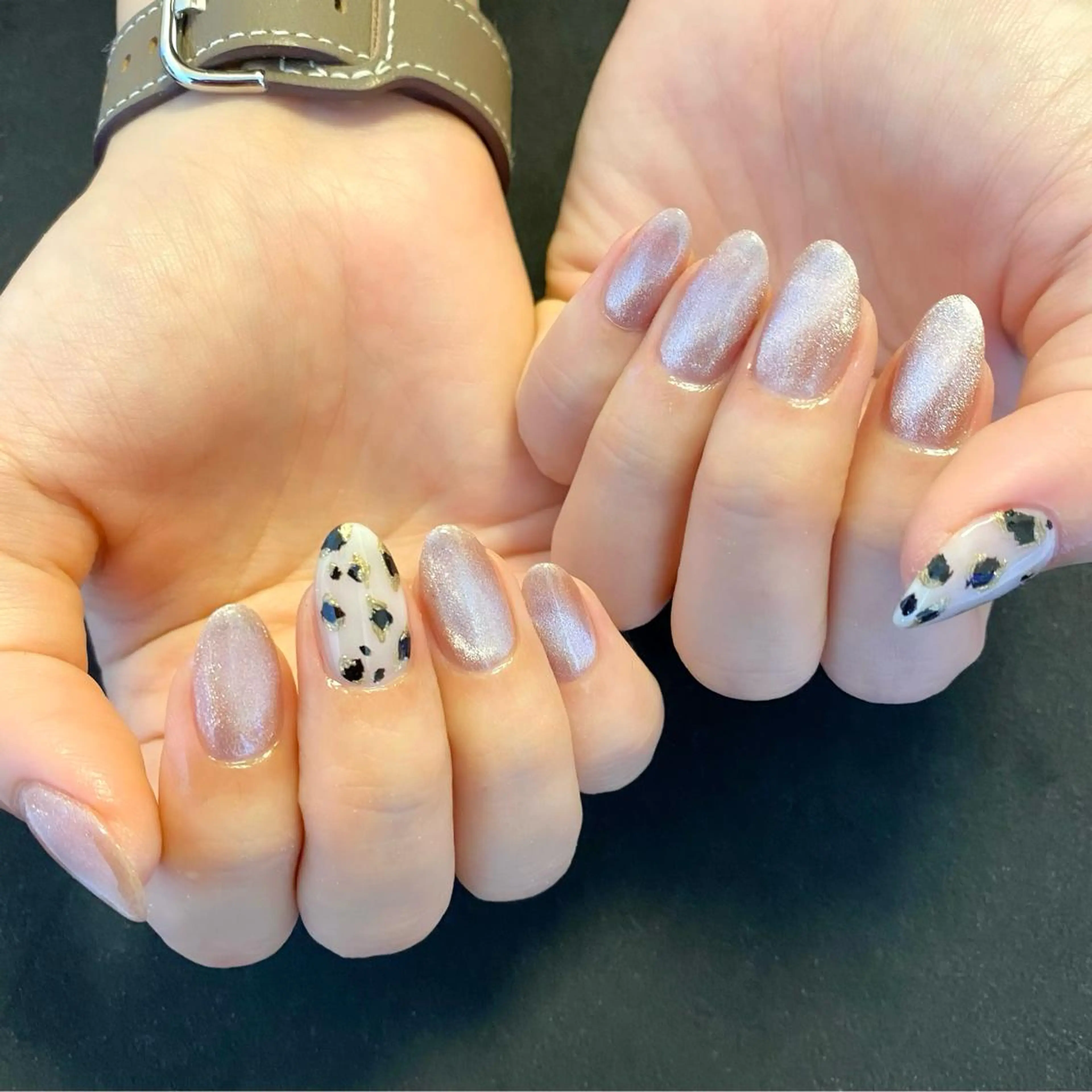 ネイル アニマル柄 nail*157 .のネイルデザイン