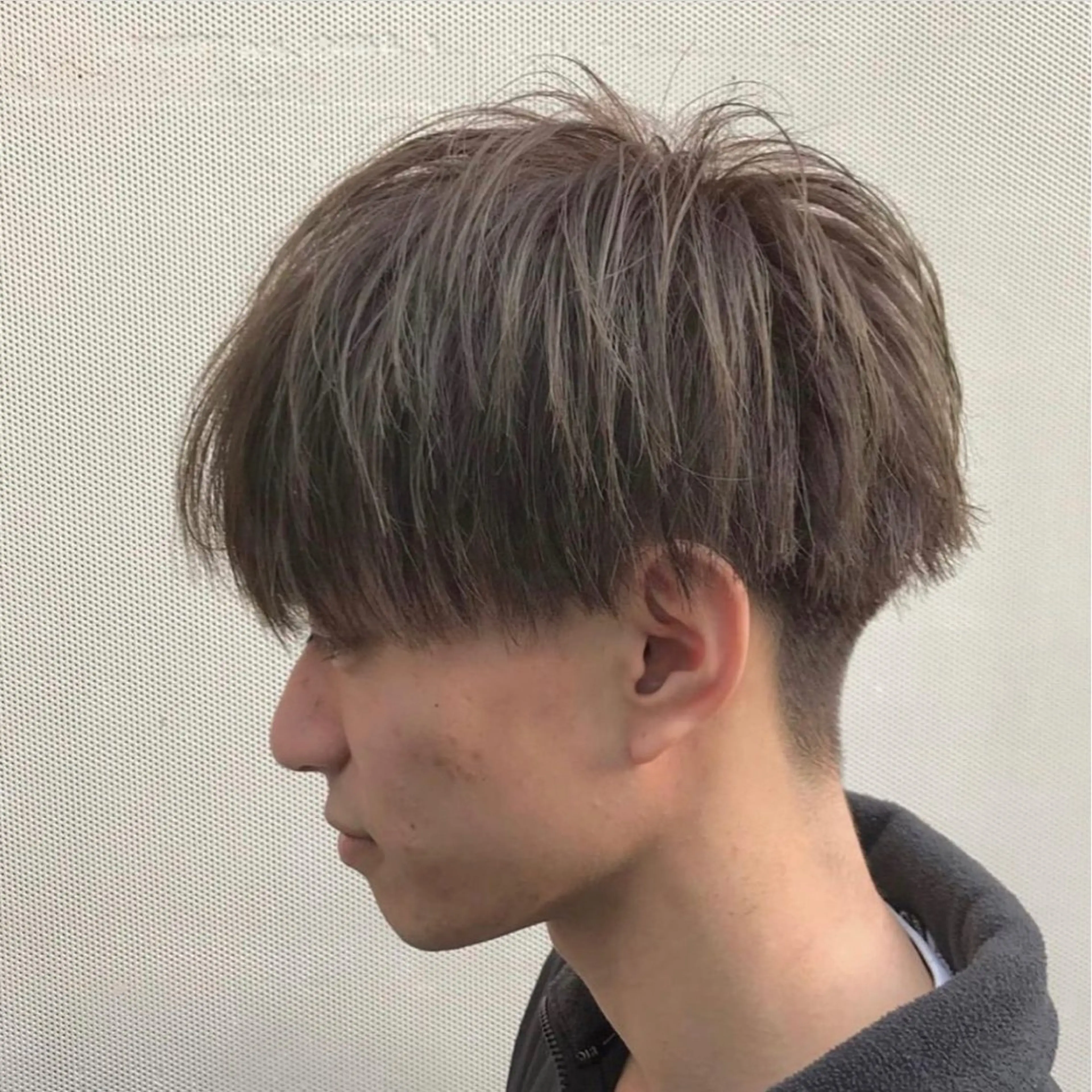 カラー ヘアアレンジ メンズ みなみ/韓国ボブ/ 韓国レイヤーのヘアスタイル