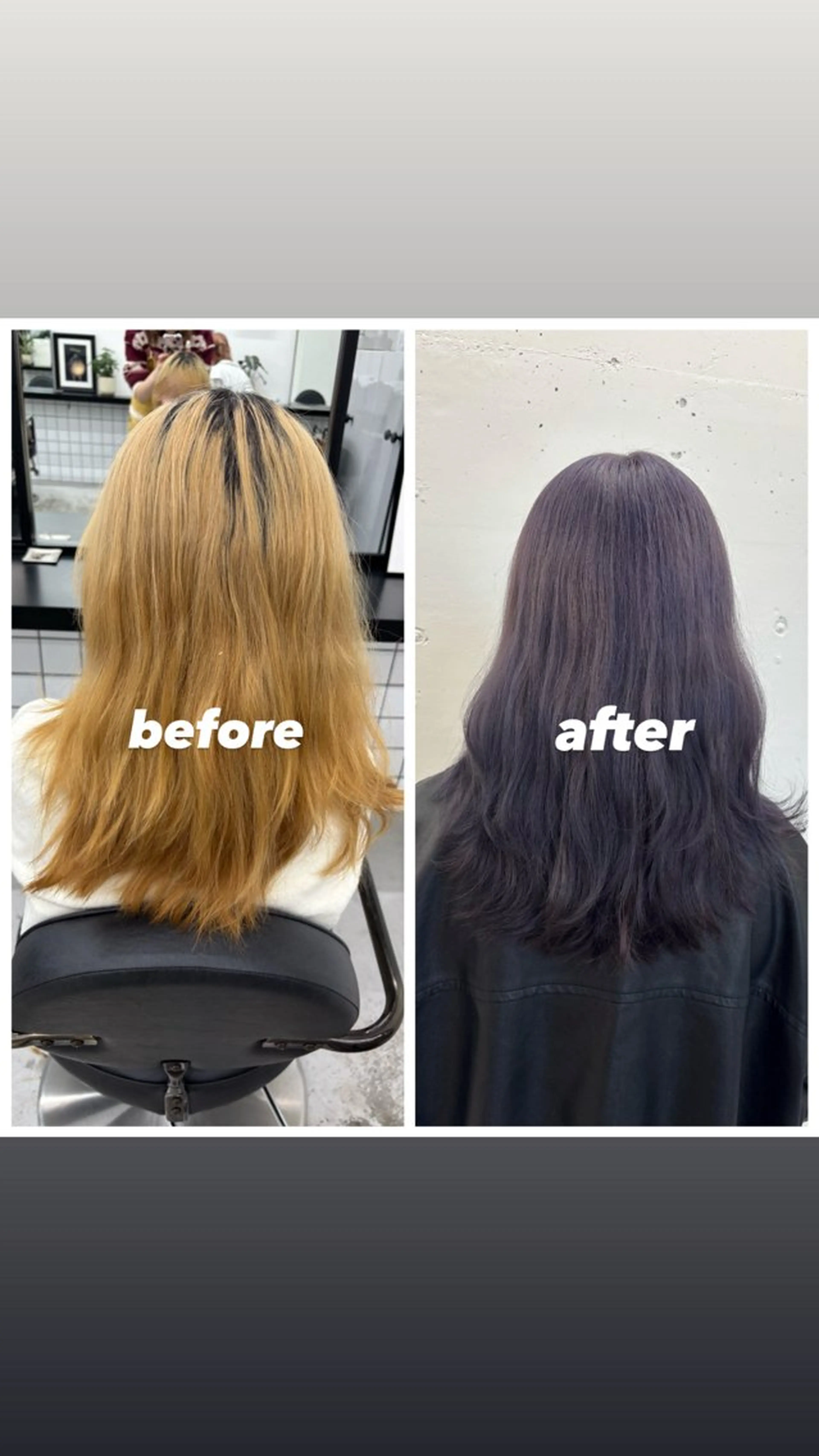 セミロング カラー ブルーカラー ブルーラベンダー ラベンダーカラー ヘアカラー トリートメント ヘッドスパ 🌼あいり🌼 JILLSTUDIOのヘアスタイル