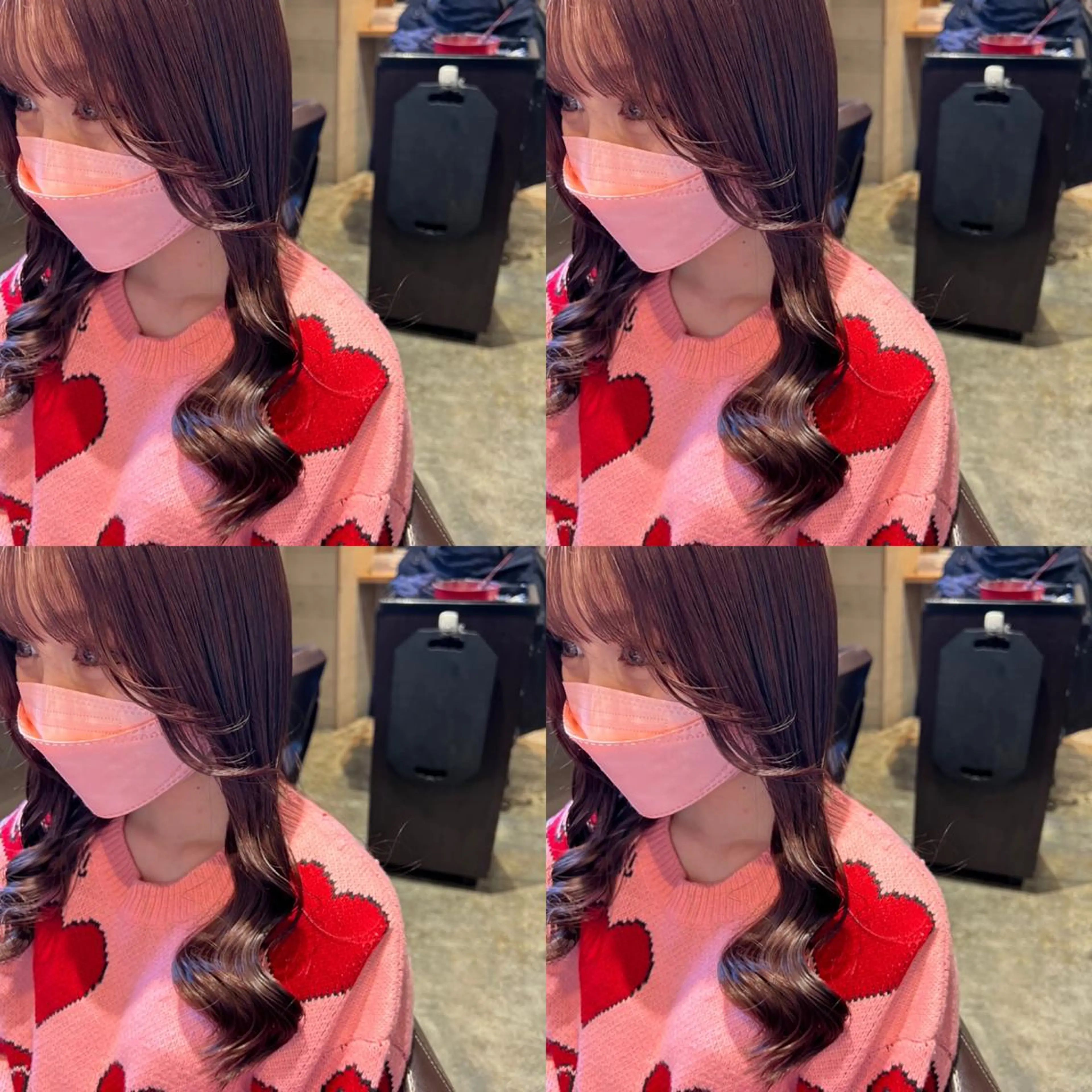 ミディアム カラー レイヤー×髪質改善 マネージャー安藤光司のヘアスタイル